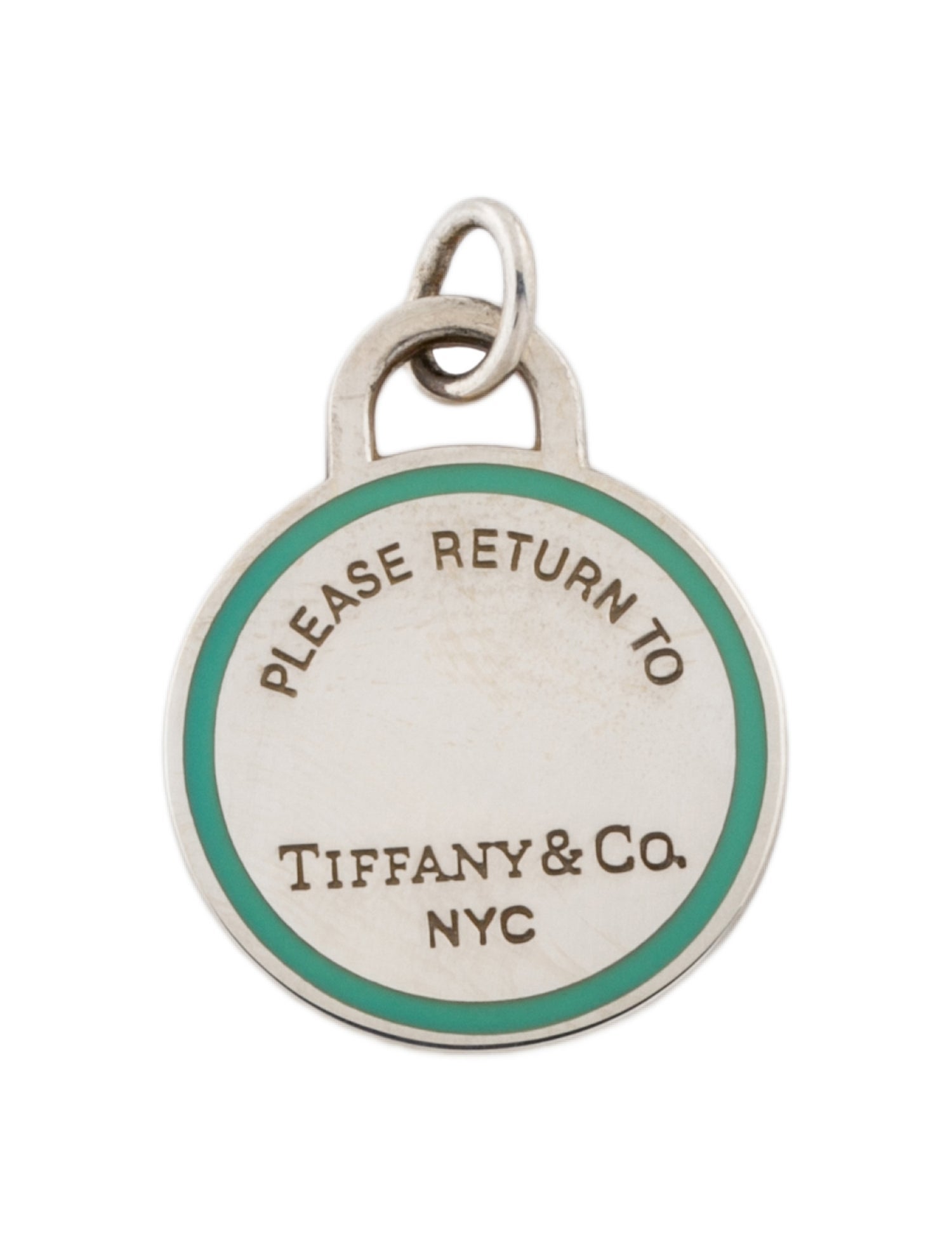 Tiffany & Co. Enamel Circle Pendant