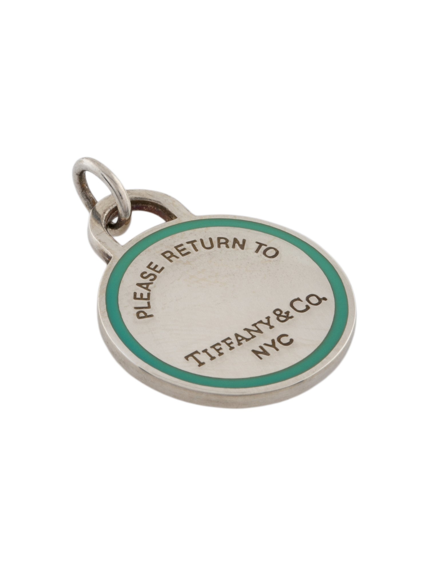 Tiffany & Co. Enamel Circle Pendant