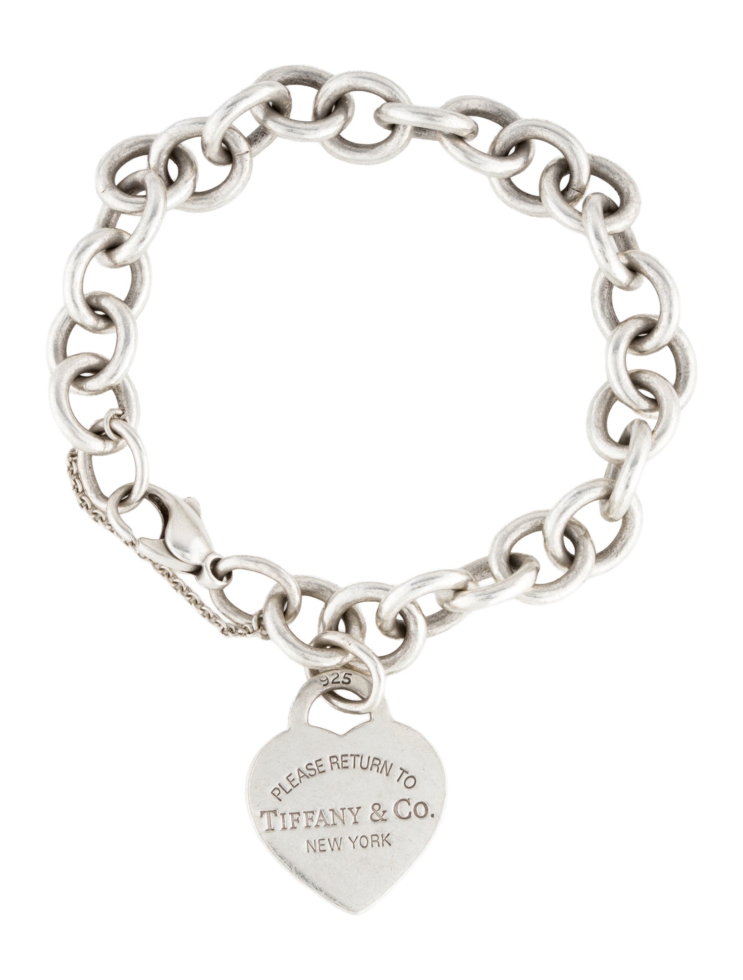 Tiffany & Co. Heart Tag Charm Bracelet