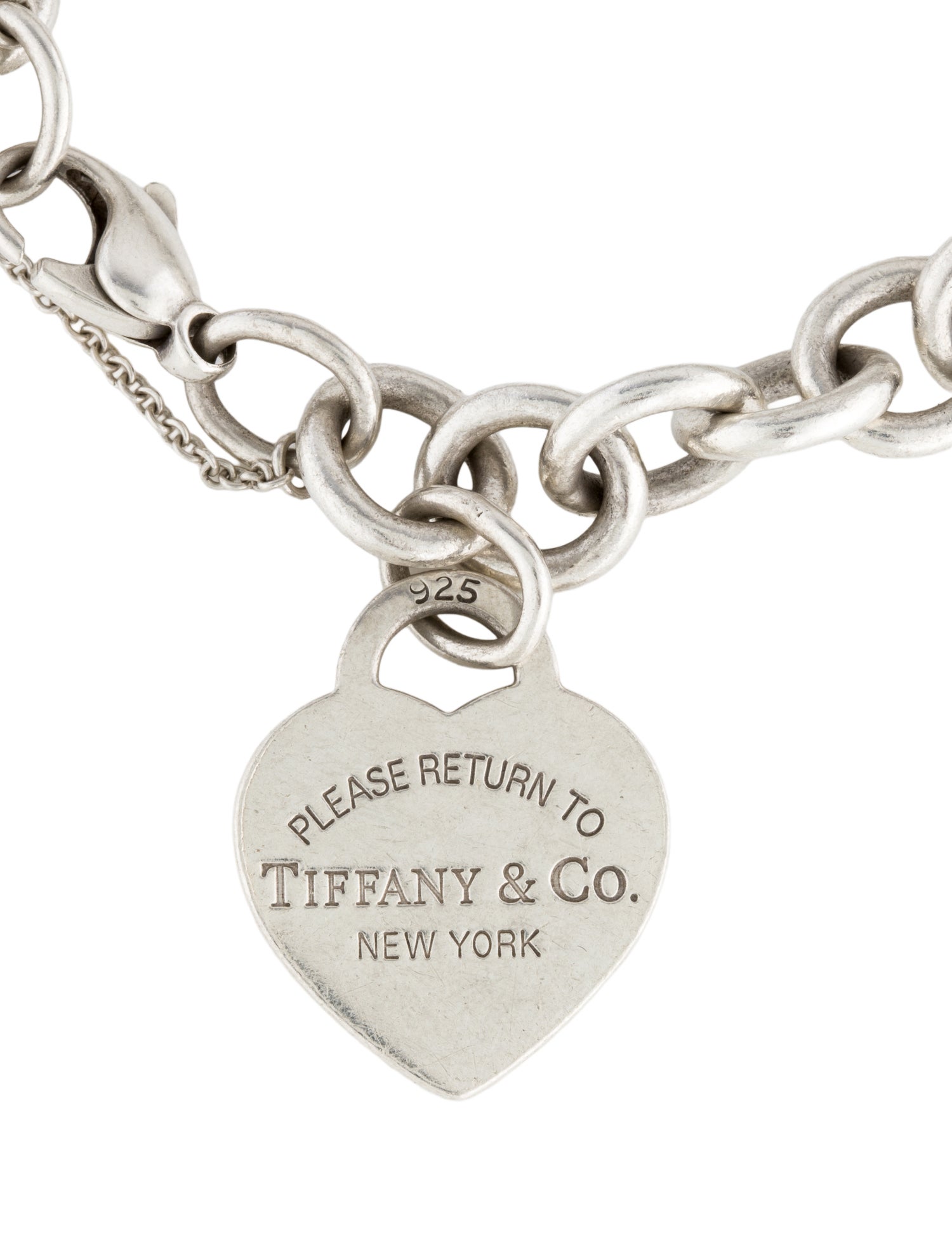 Tiffany & Co. Heart Tag Charm Bracelet