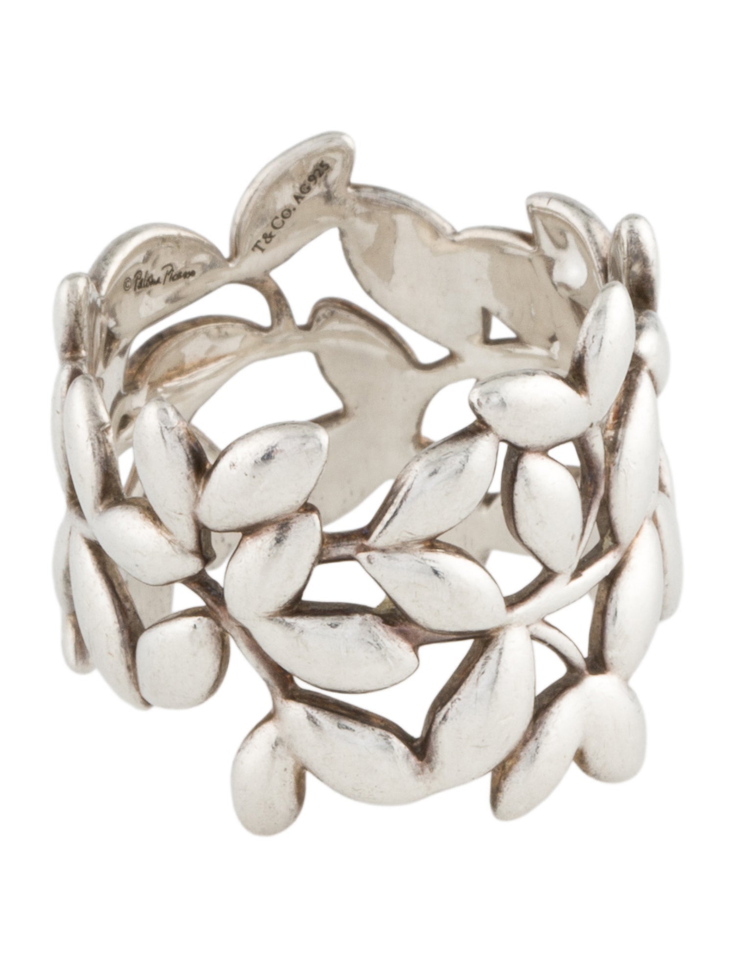 Tiffany & Co. Olive Leaf Band Ring