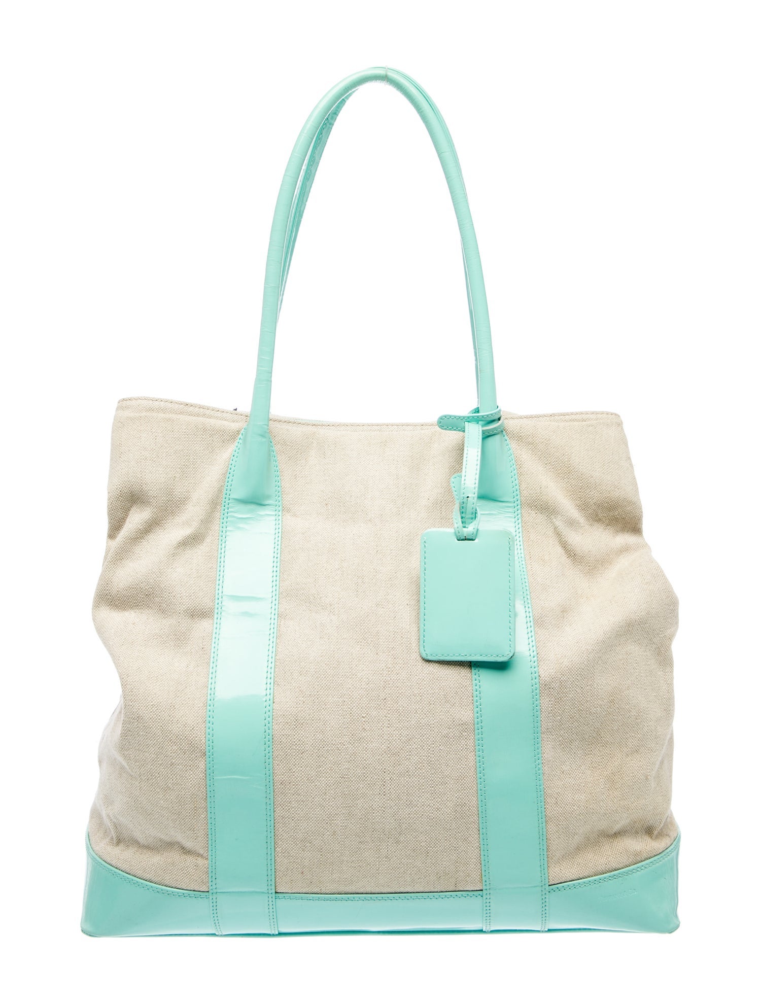 Tiffany & Co. Canvas Weekender Bag