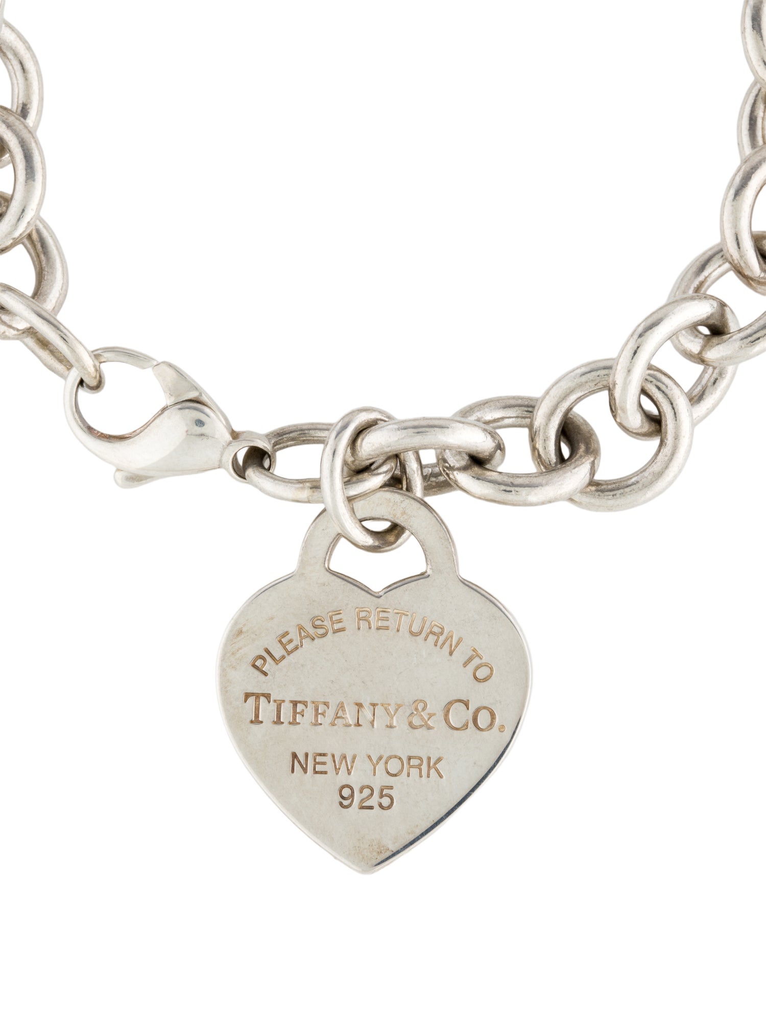 Tiffany & Co. Heart Tag Charm Bracelet