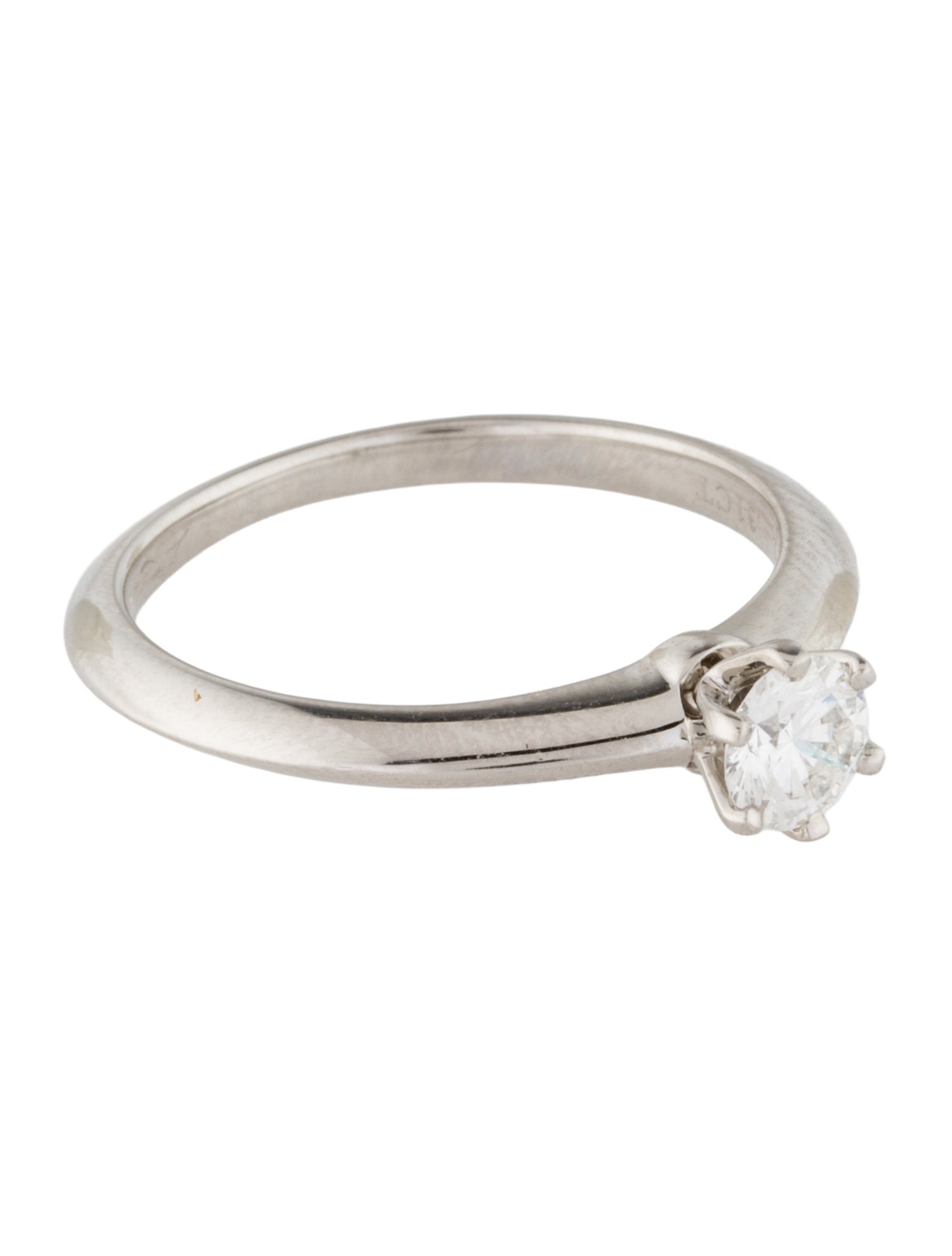 Tiffany & Co. Platinum Diamond Engagement Ring