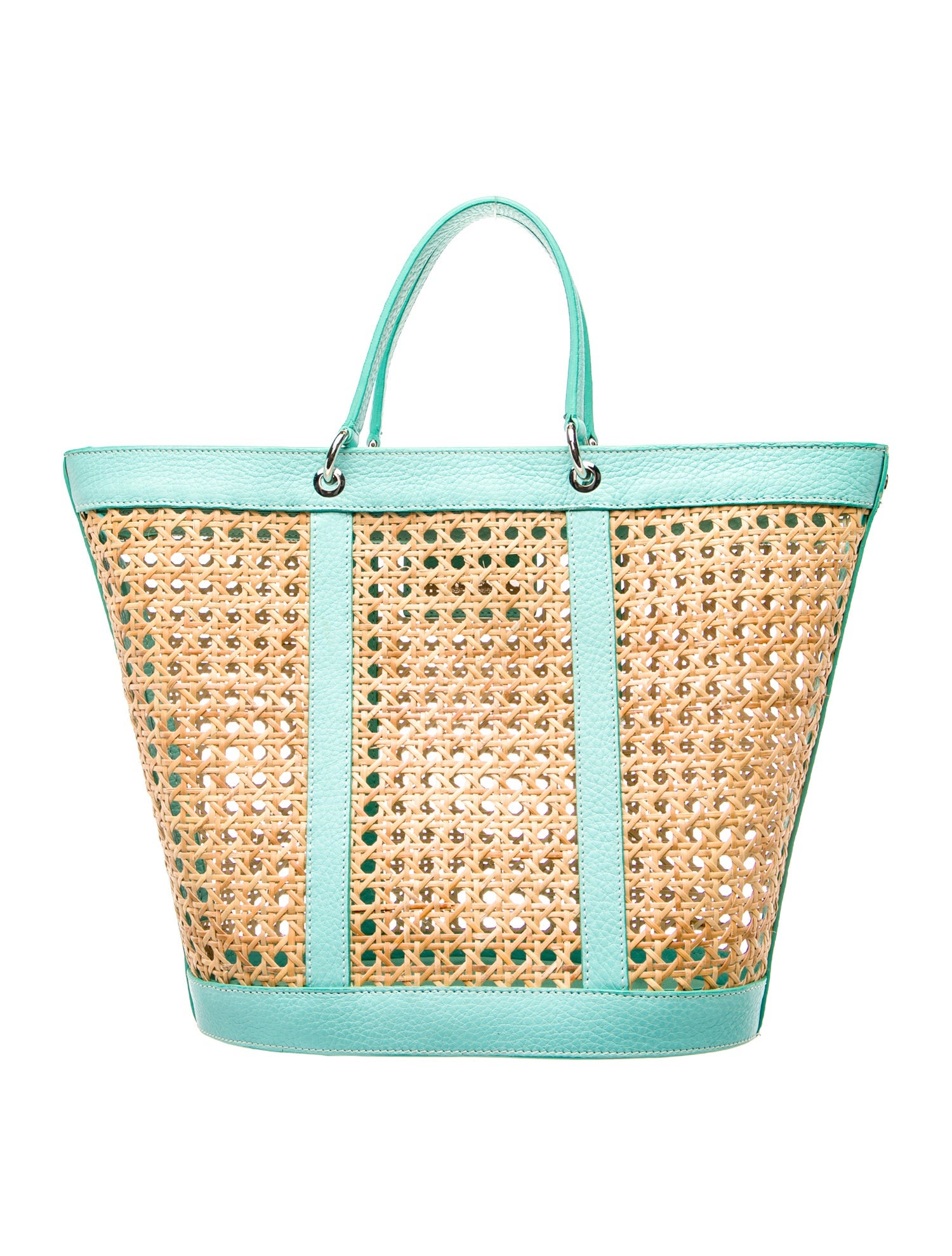 Tiffany & Co. Rattan Top Handle Bag Vintage