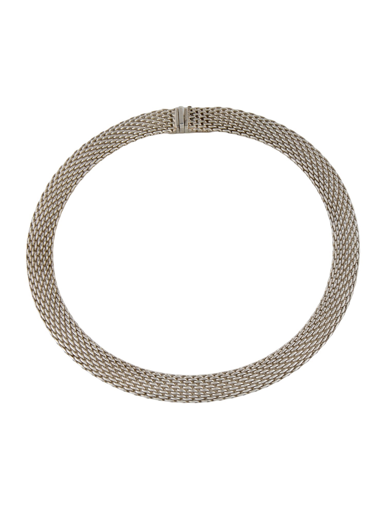 Tiffany & Co. Somerset Mesh Collar Necklace