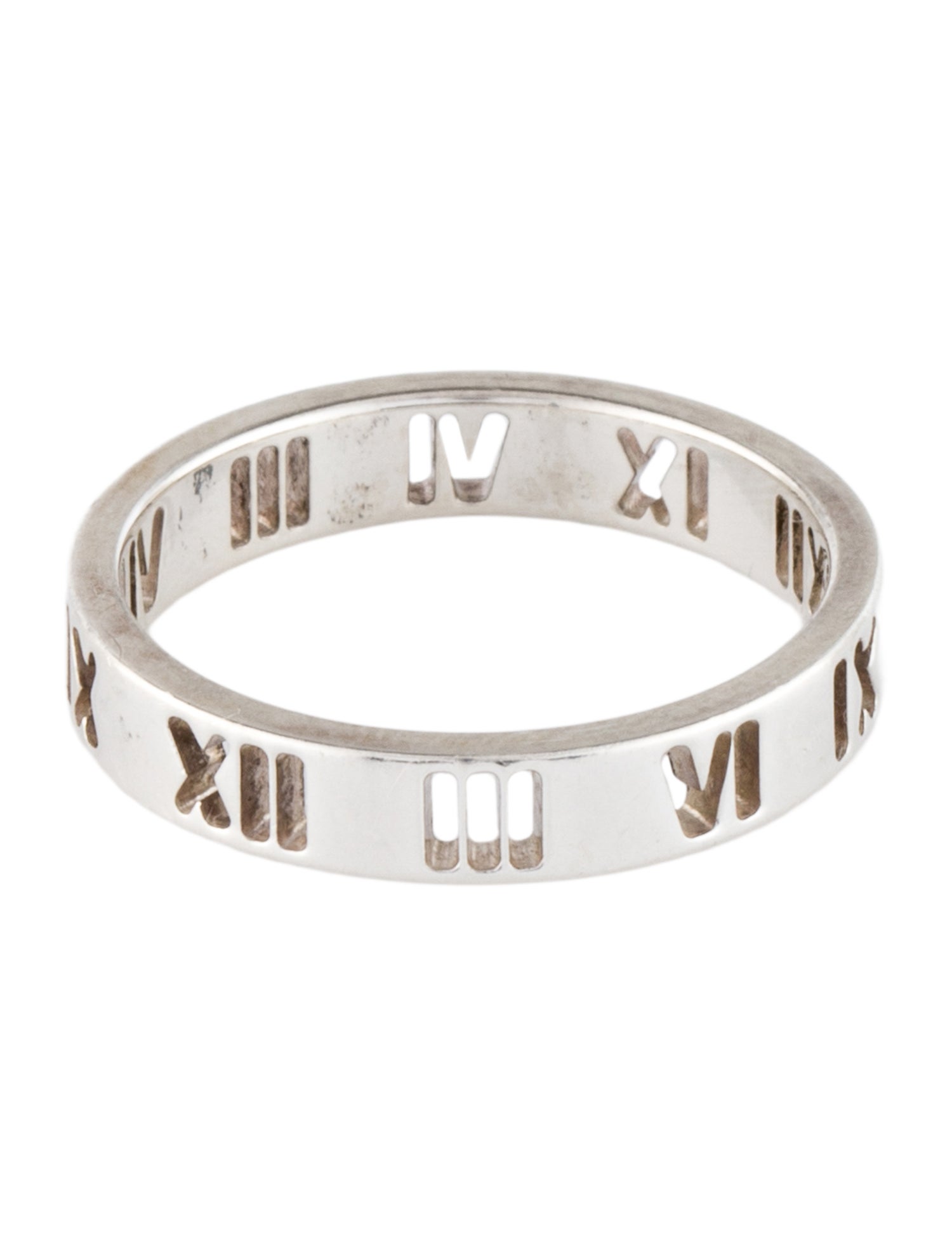 Tiffany & Co. Pierced Atlas Narrow Band