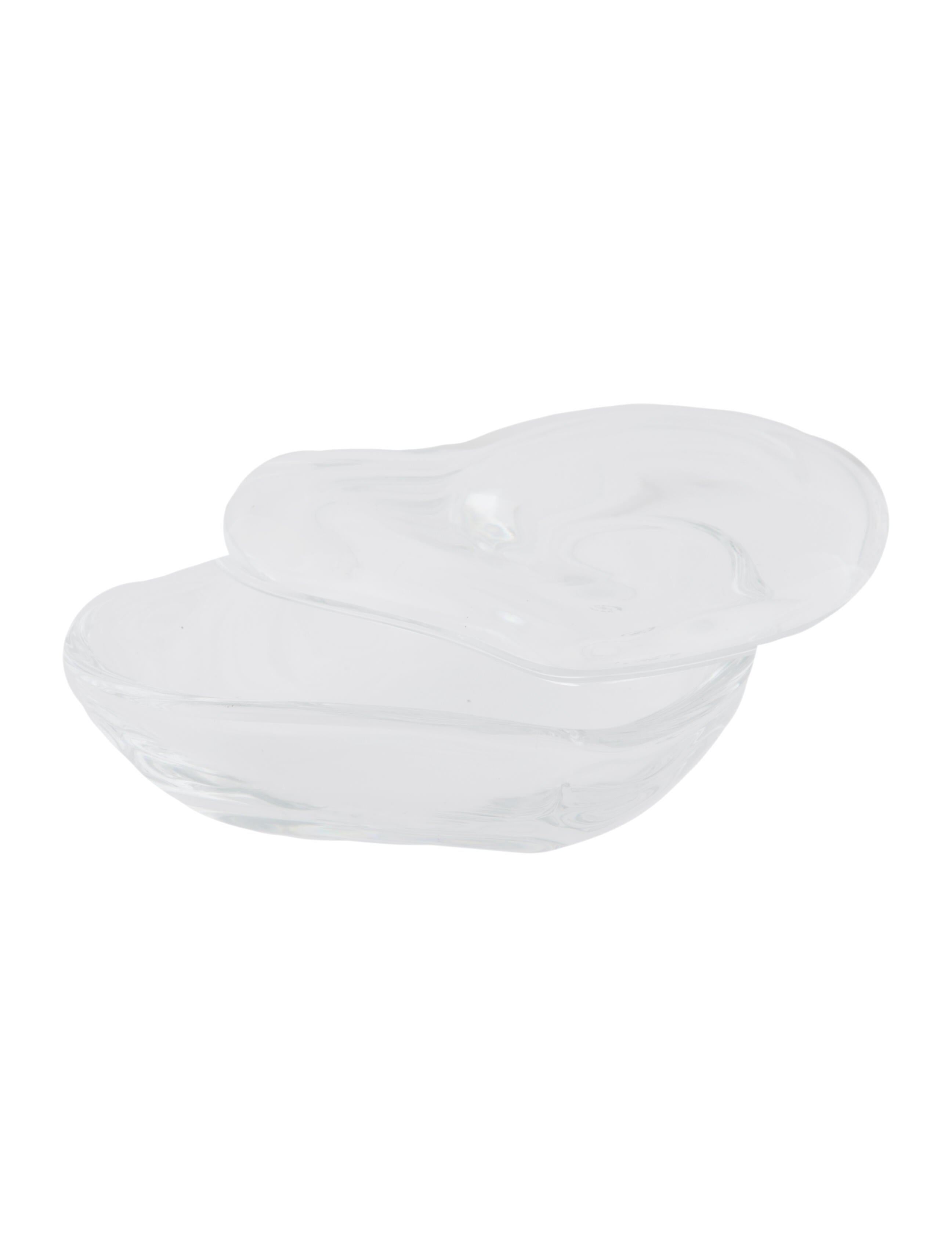 Tiffany & Co. Elsa Peretti Crystal Heart Box