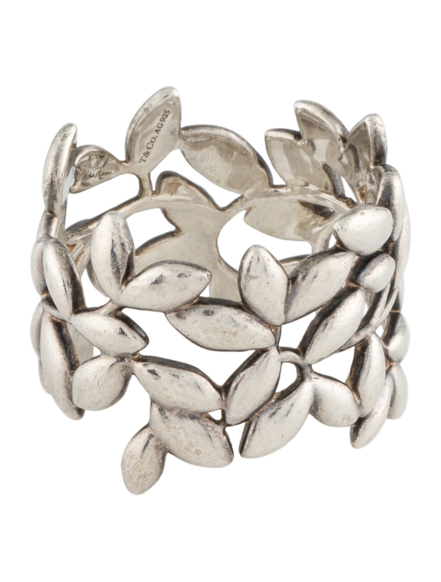 Tiffany & Co. Olive Leaf Band Ring