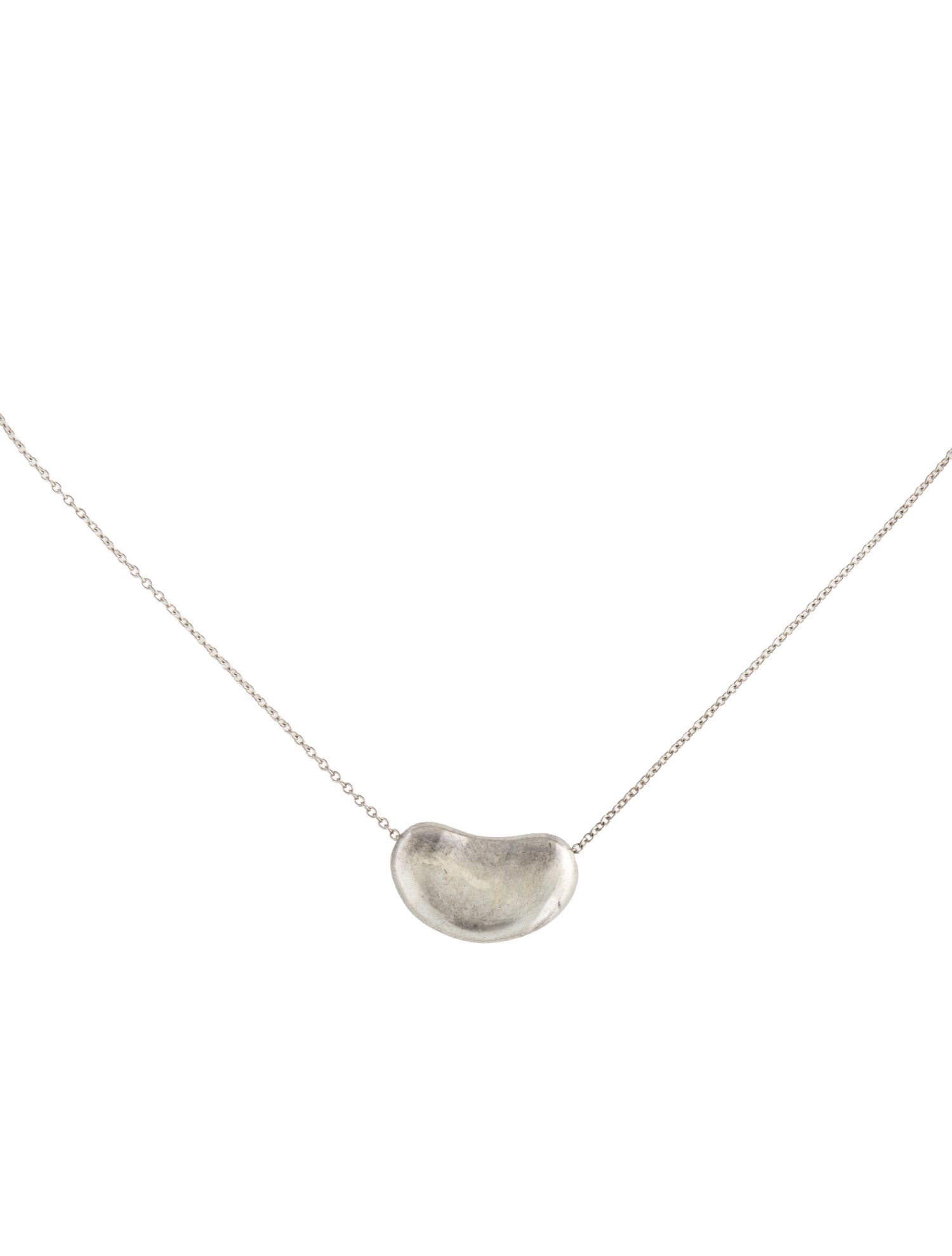 Tiffany & Co. Bean Design Pendant Necklace