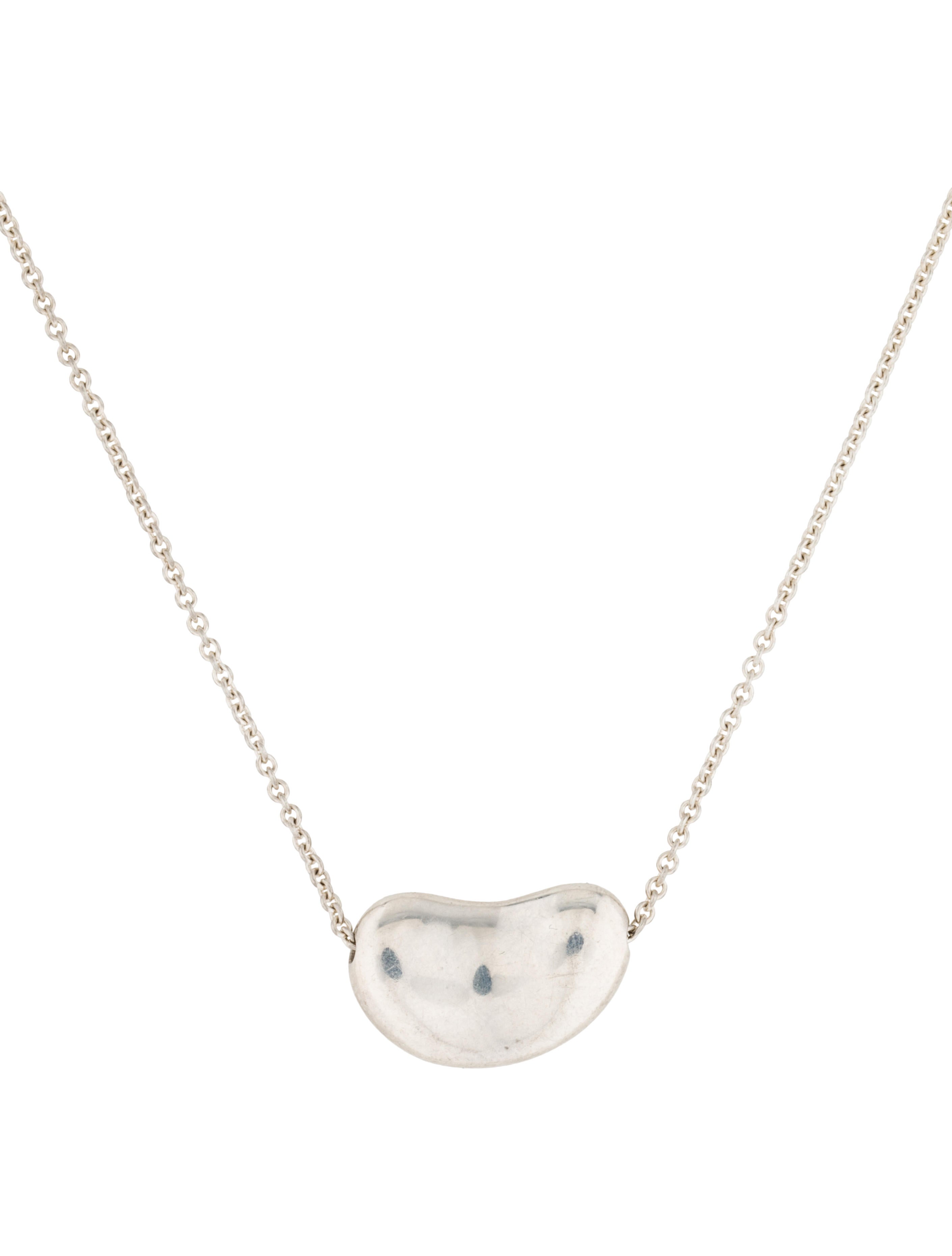 Tiffany & Co. Bean Pendant Necklace Necklaces TIF35070 The RealReal