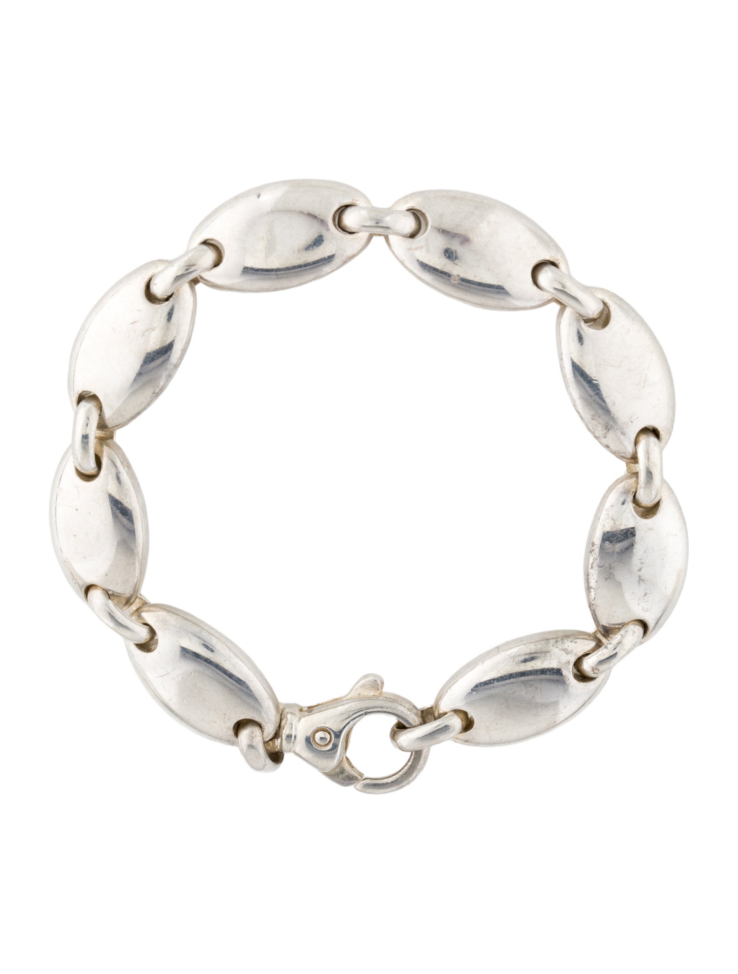 Tiffany & Co. Vintage Oval Pebble Link Bracelet
