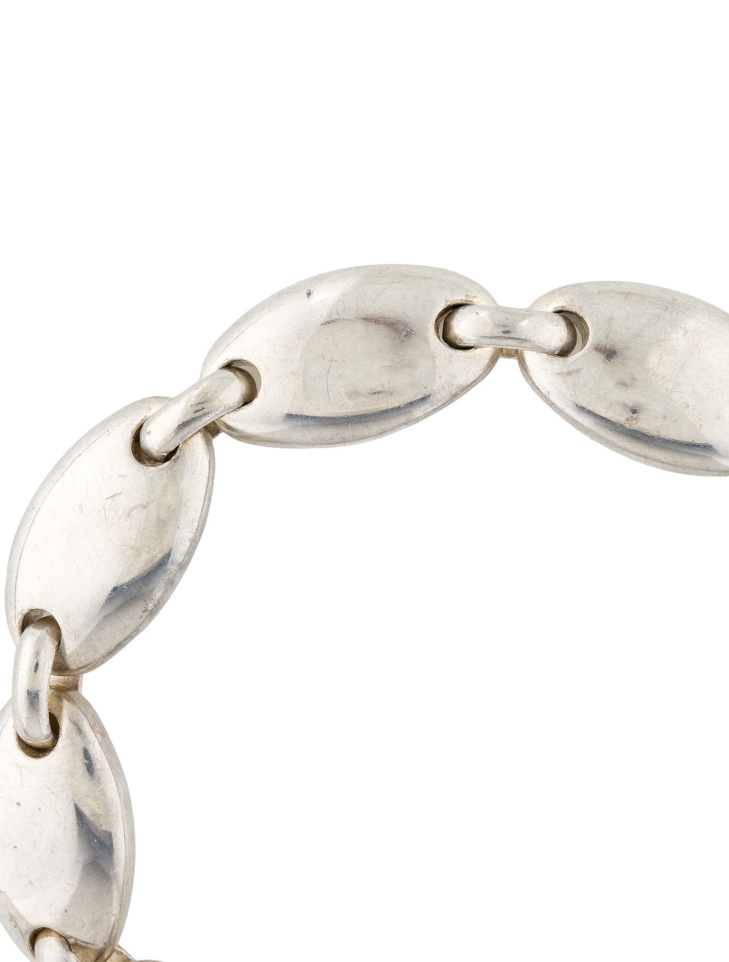 Tiffany & Co. Vintage Oval Pebble Link Bracelet