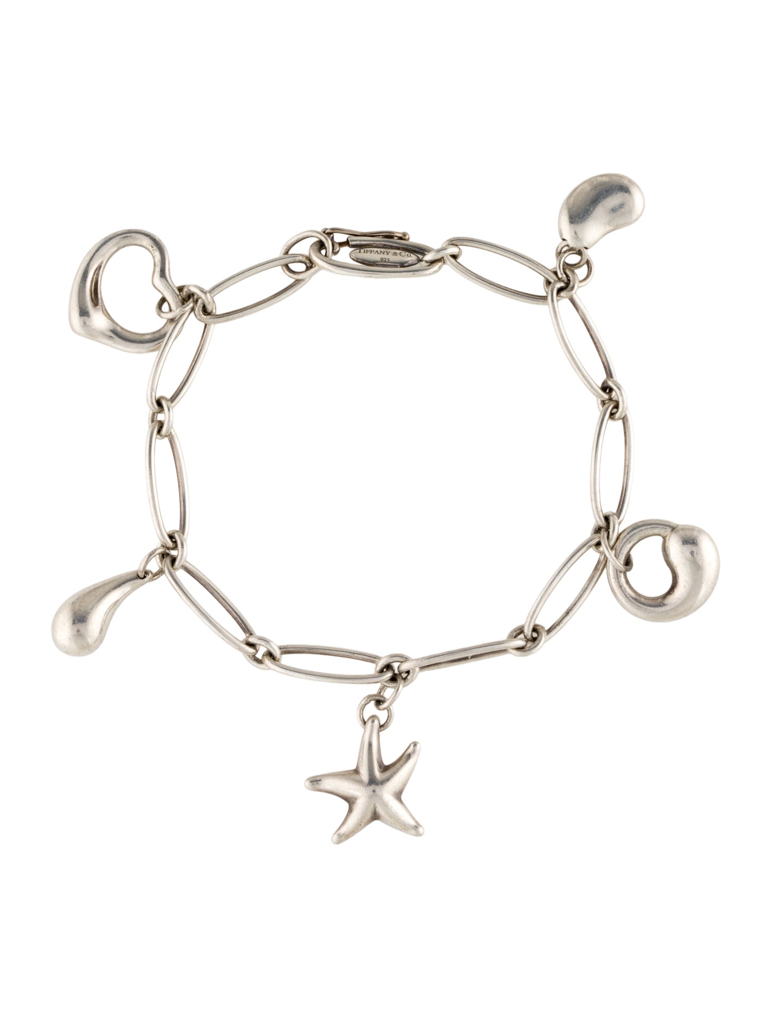 Tiffany & Co. Five Charm Bracelet