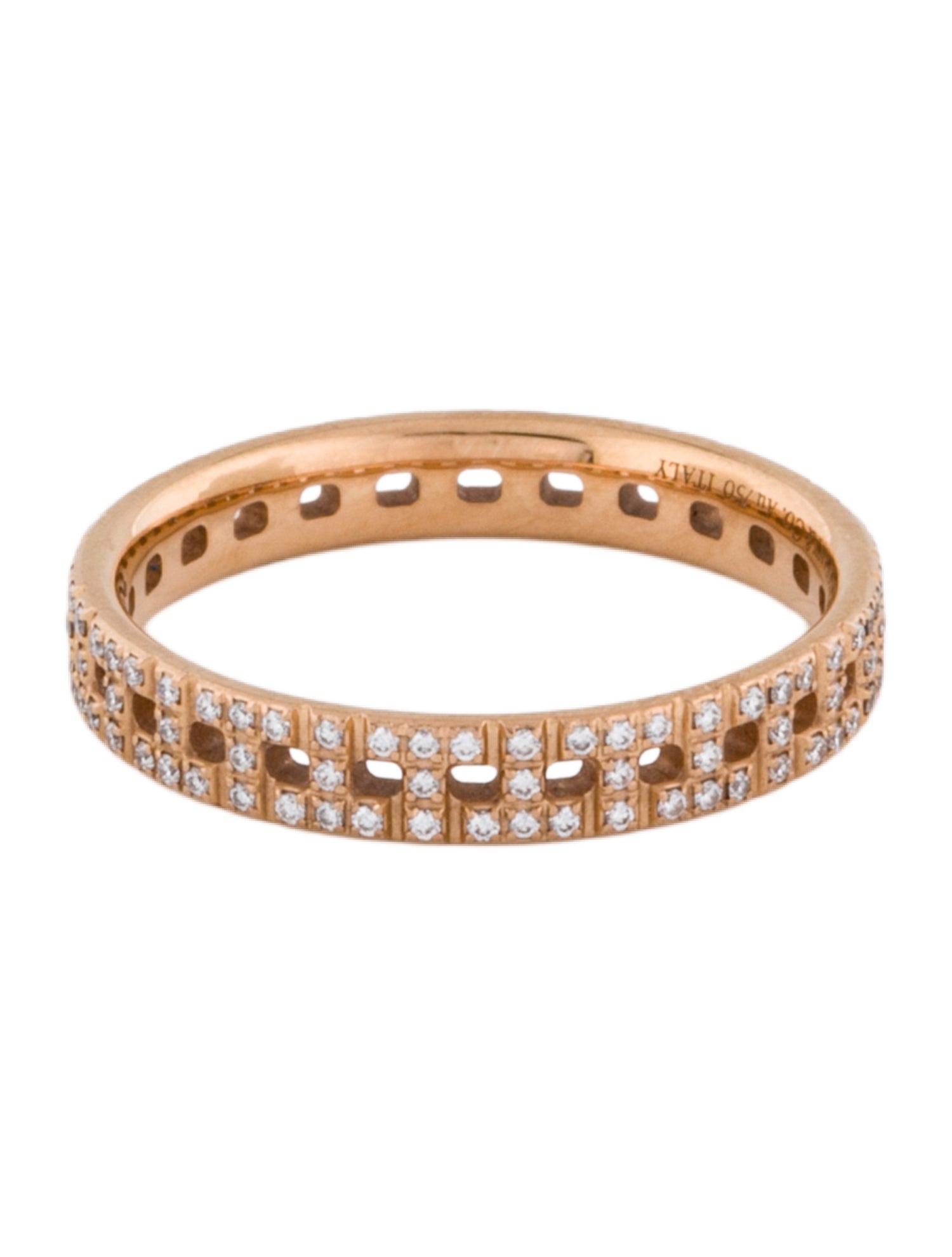Tiffany & Co. 18K Diamond True Narrow Band