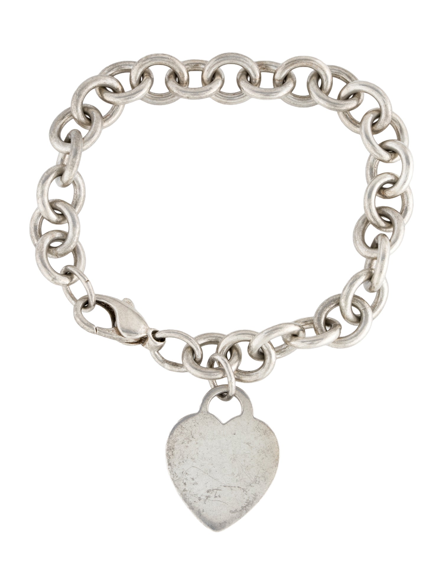 Tiffany & Co. Heart Tag Charm Bracelet