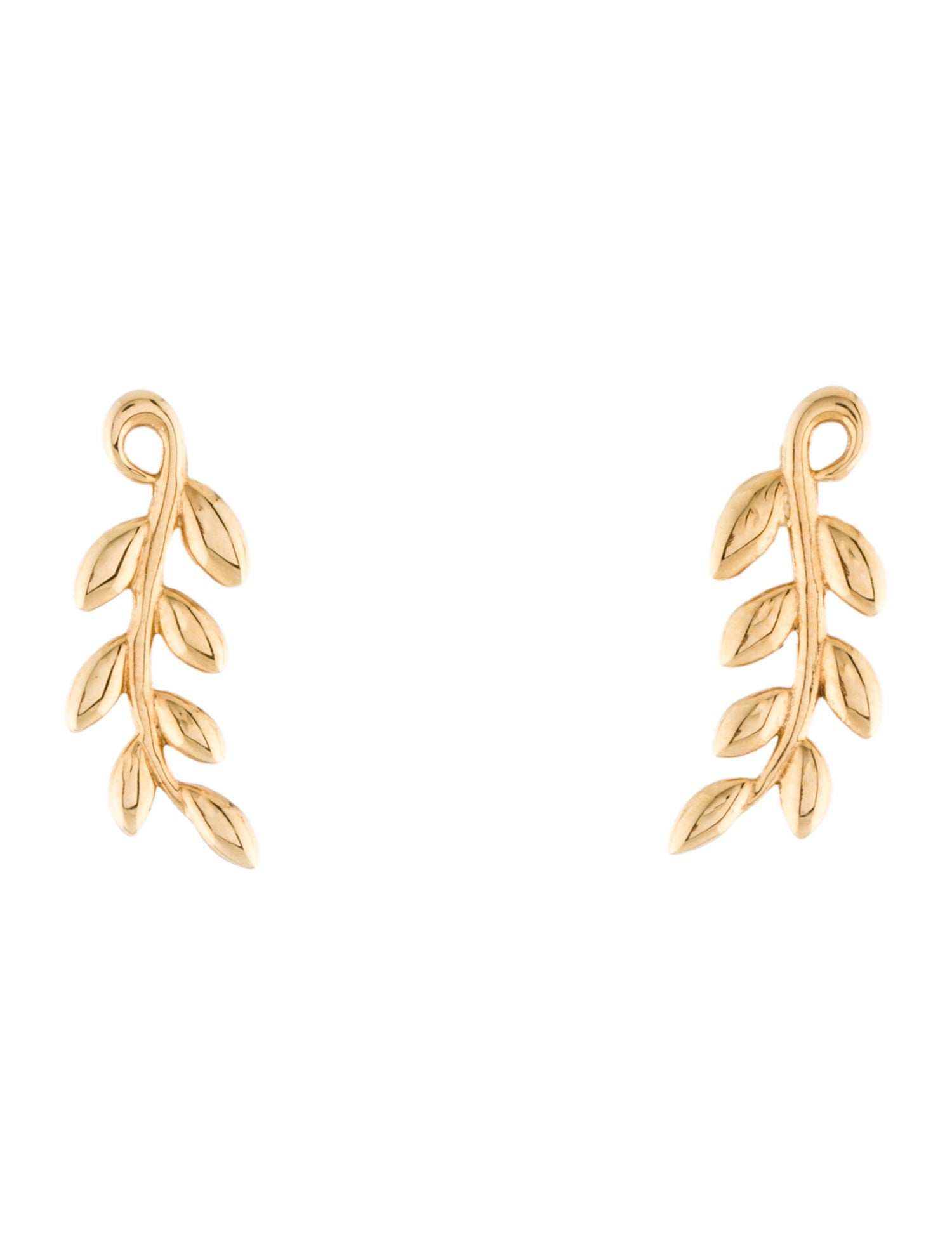 Tiffany & Co. Olive Leaf Climber Earrings