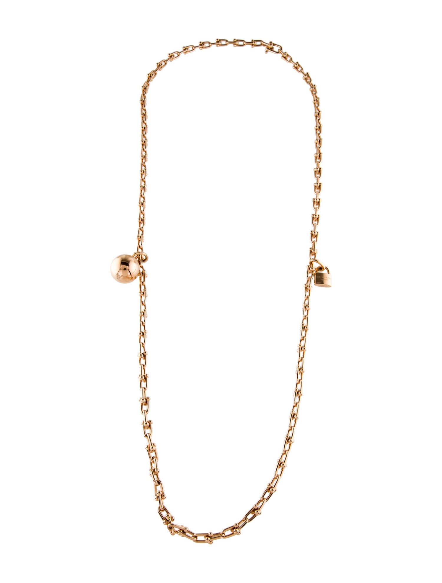 Tiffany & Co. 18K Small Wrap Necklace