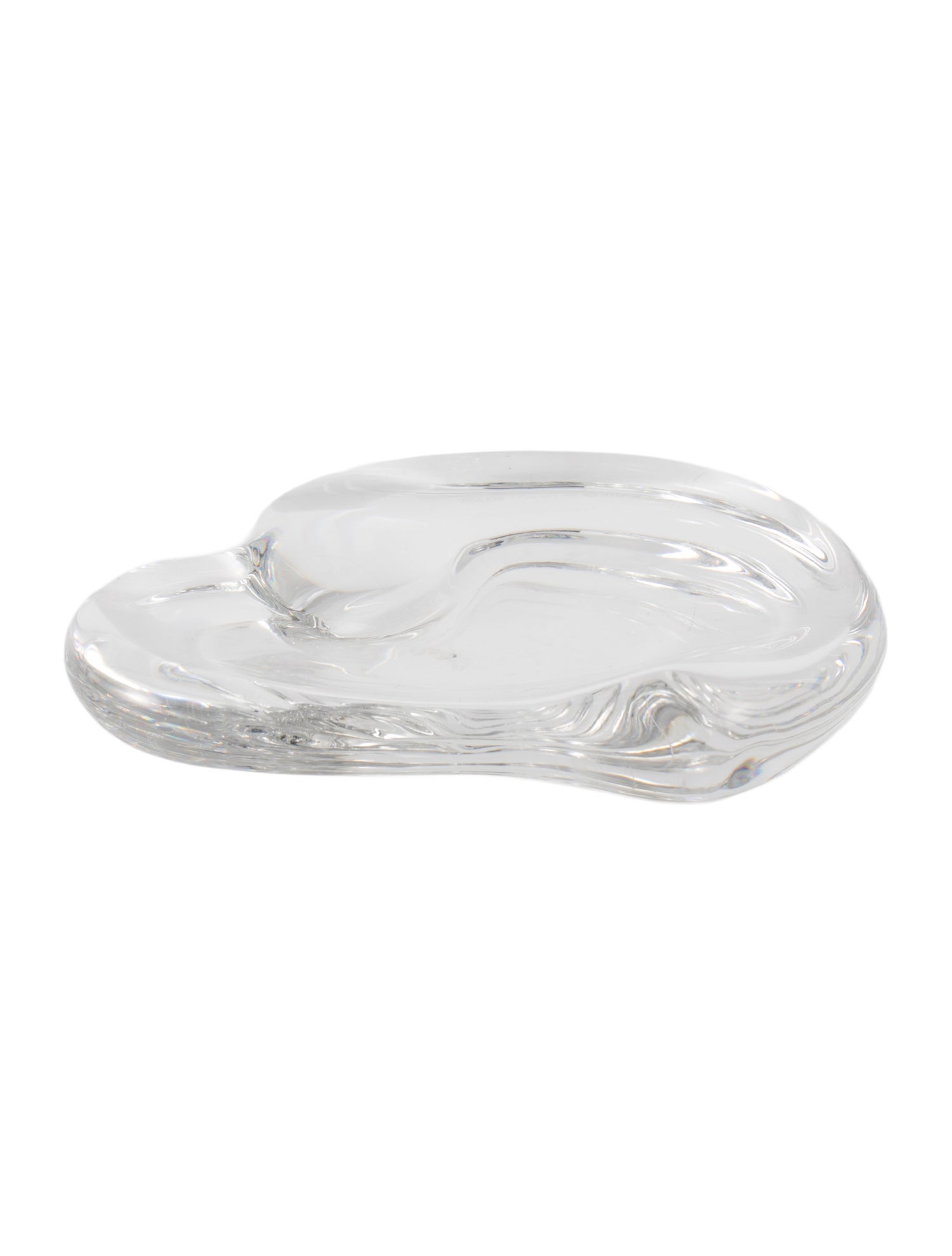 Tiffany & Co. Elsa Peretti Crystal Heart Dish