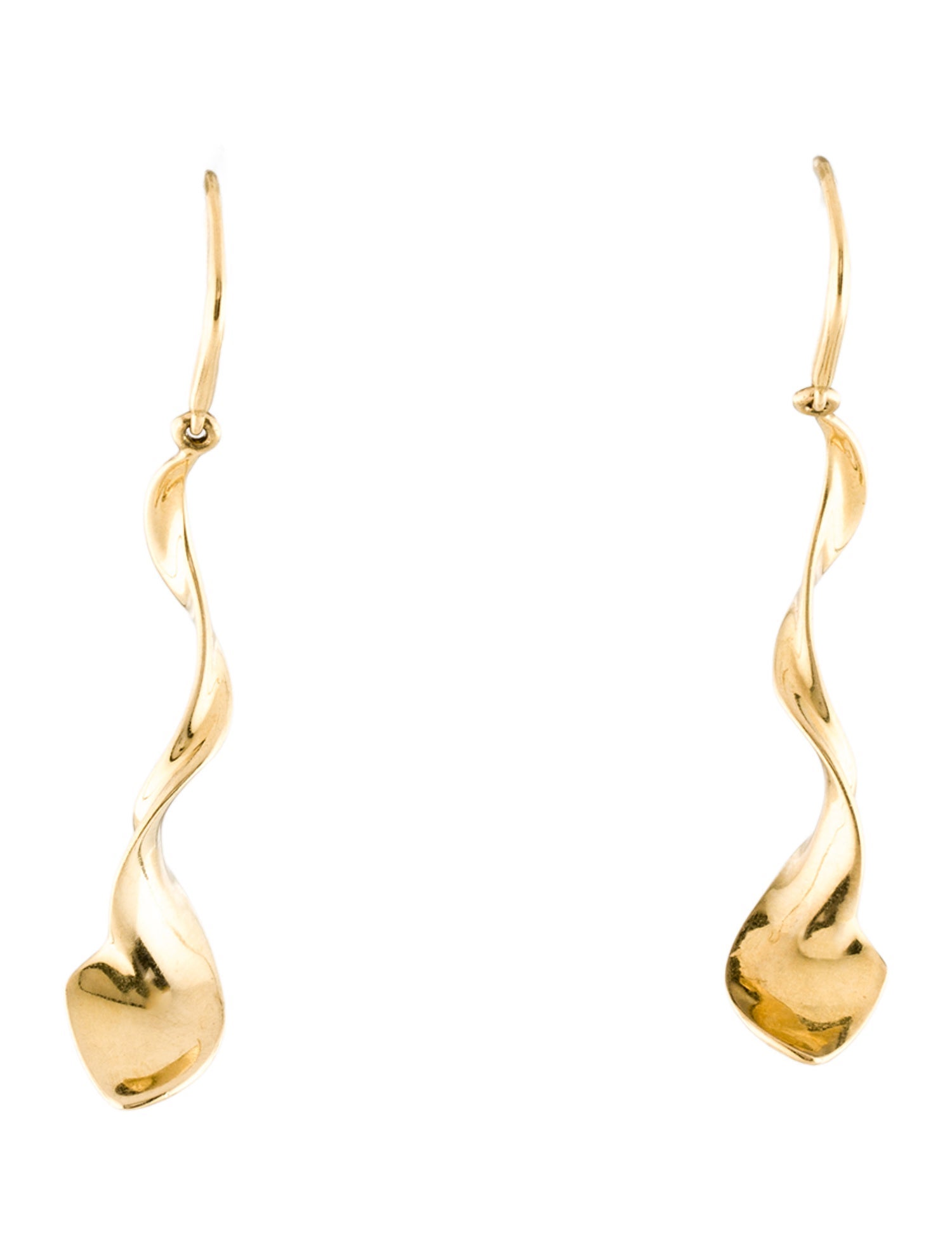 Tiffany & Co. 18K Orchid Drop Earrings