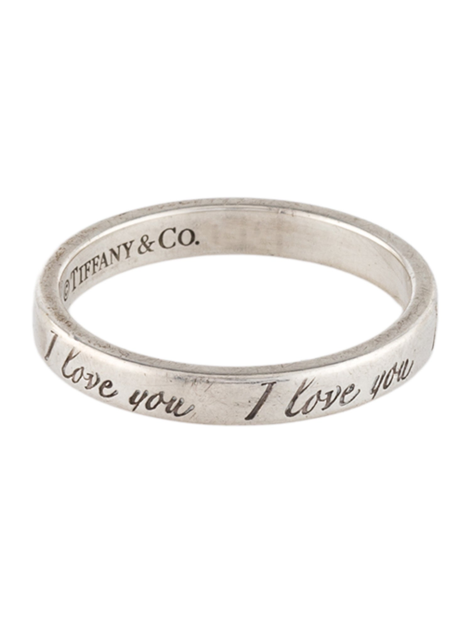 Tiffany & Co. 'I Love You' Notes Band