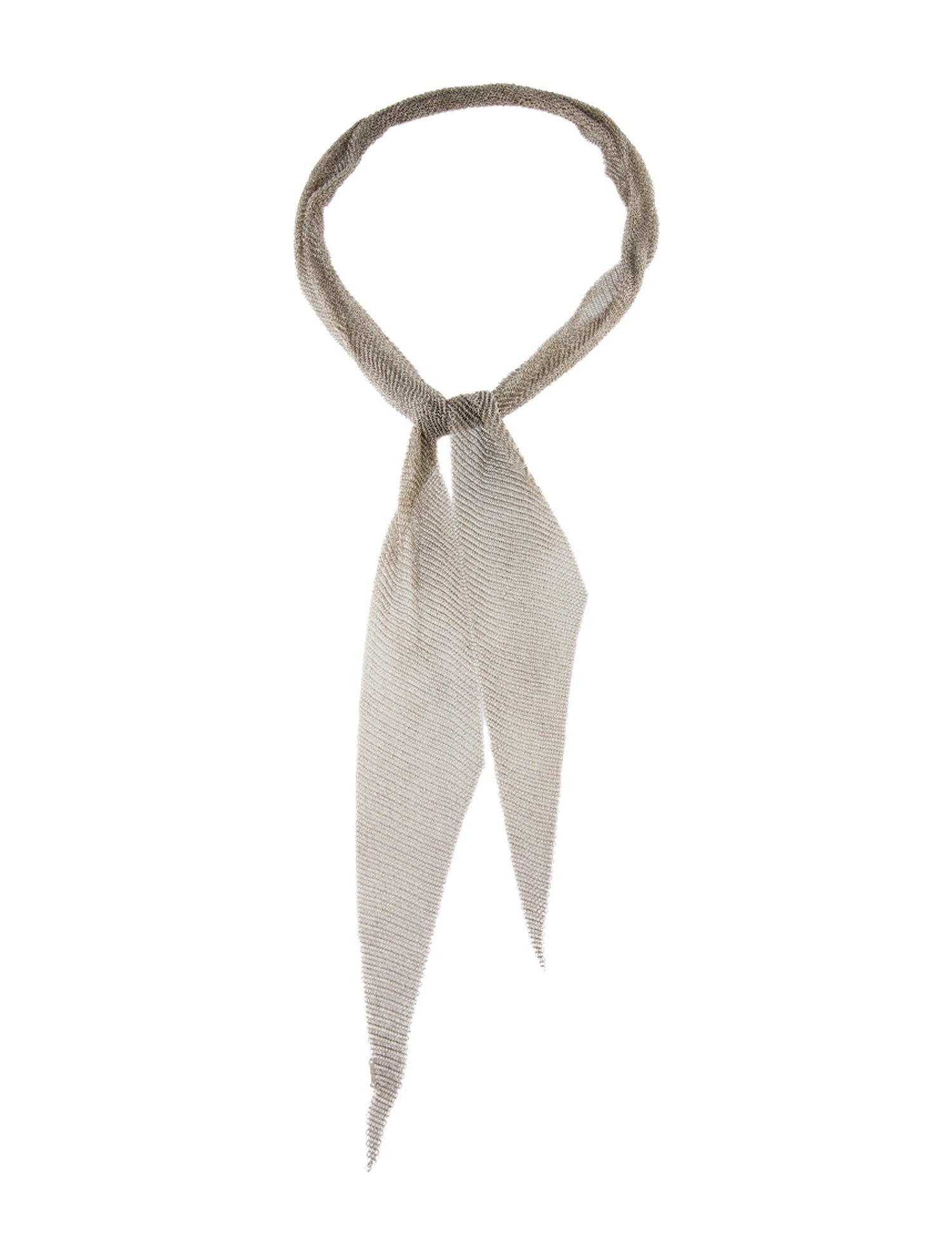 Tiffany & Co. Mesh Scarf Necklace