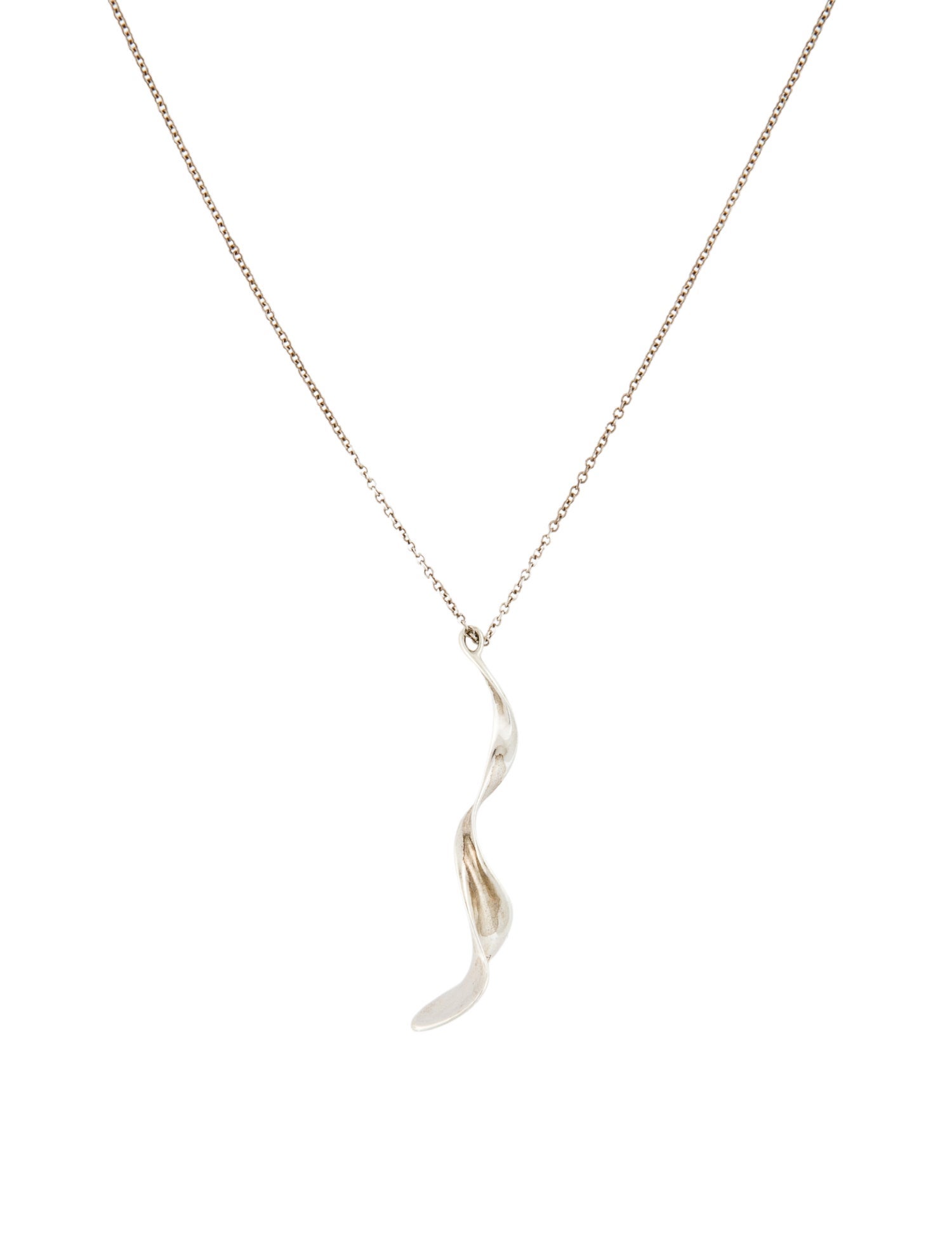 Tiffany & Co. Orchid Drop Pendant Necklace