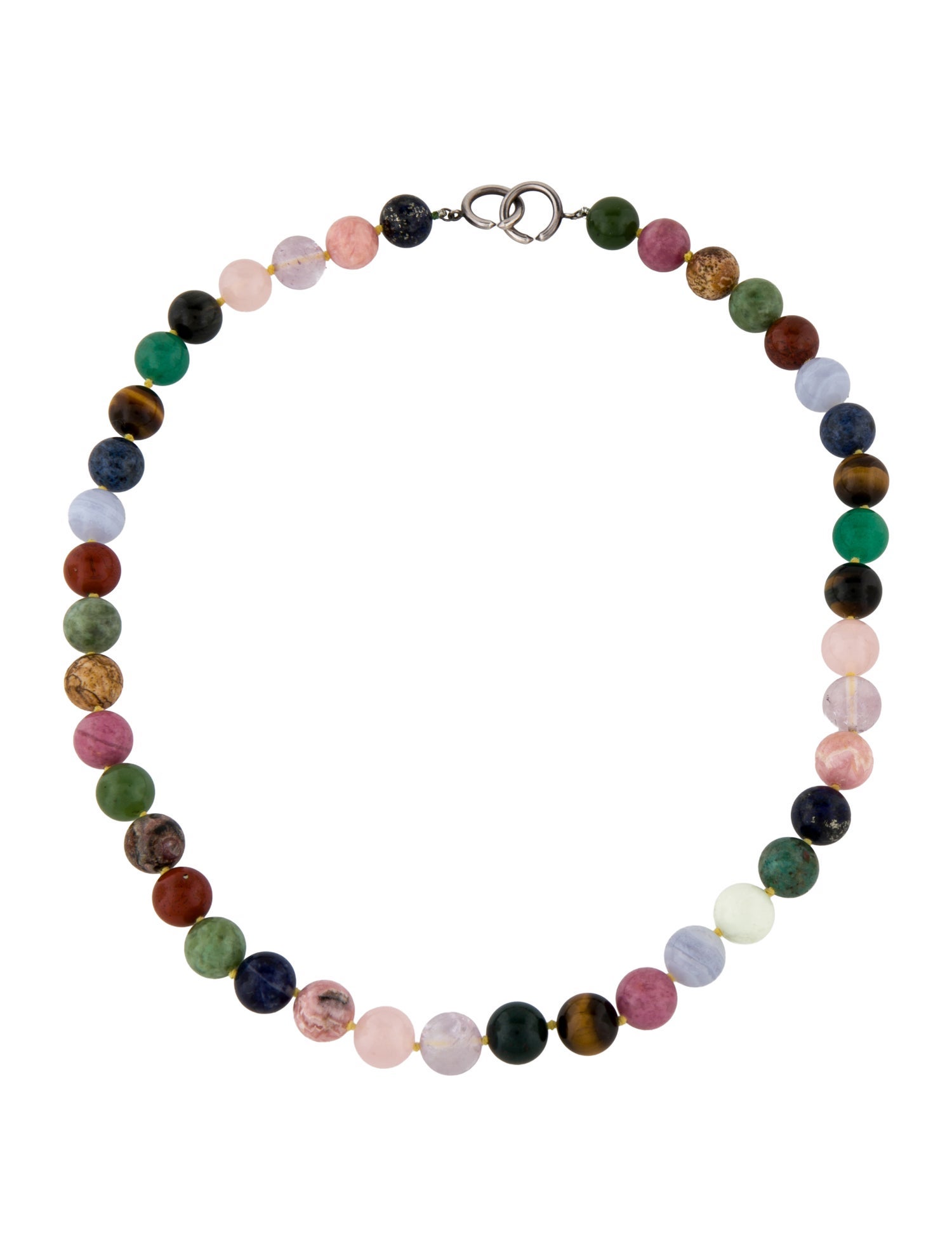 Tiffany & Co. Multistone Bead Strand Necklace