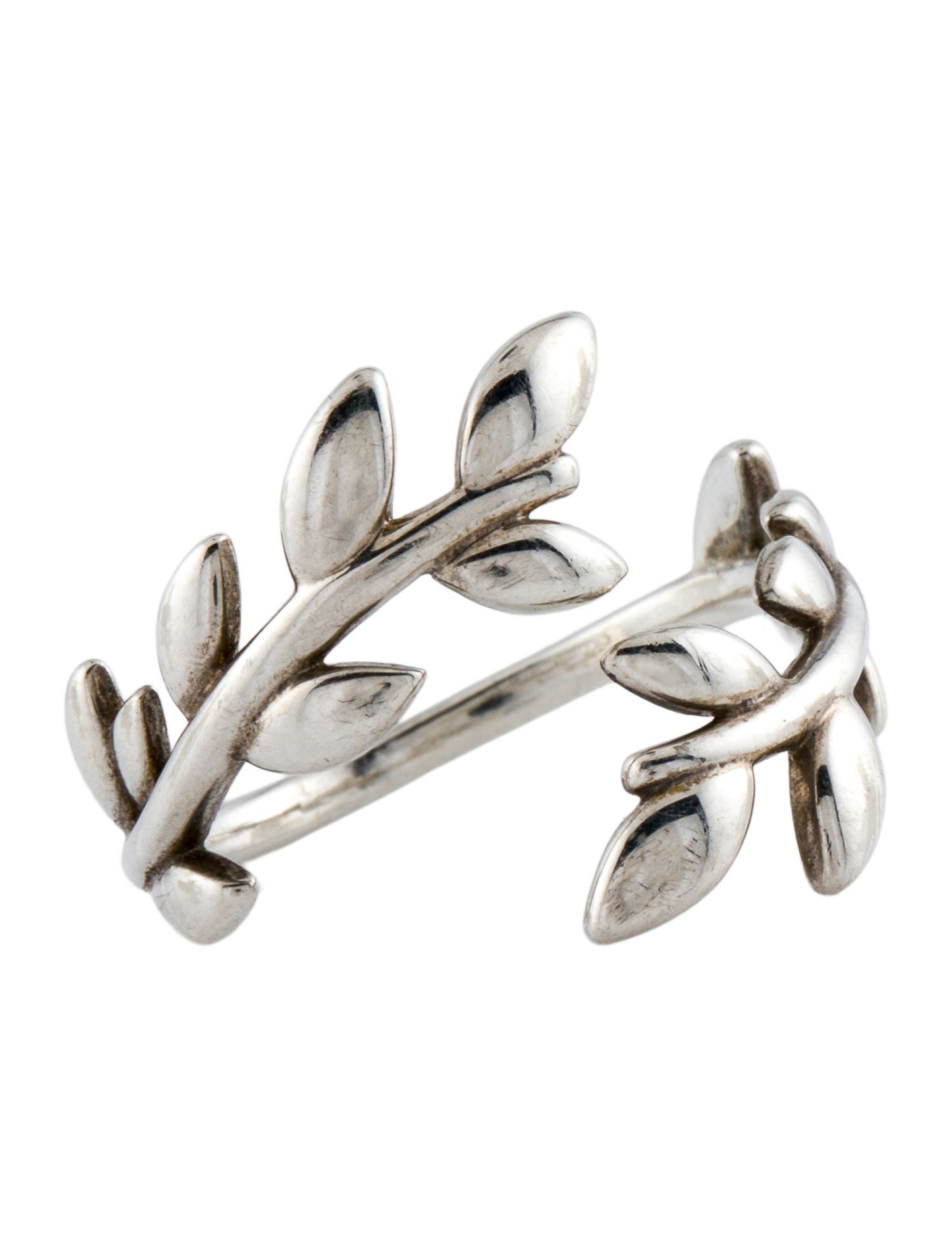 Tiffany & Co. Olive Leaf Bypass Ring