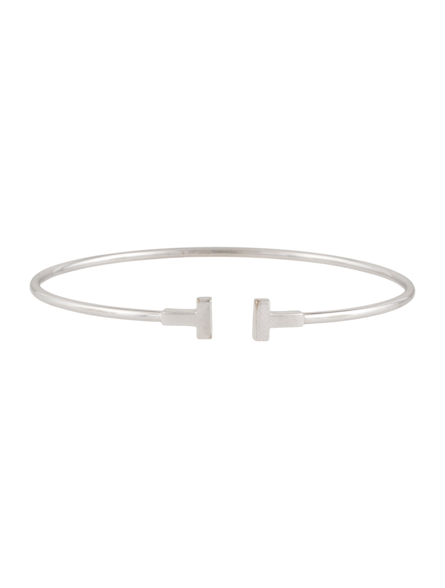 Tiffany & Co. 18K Narrow Wire Bracelet