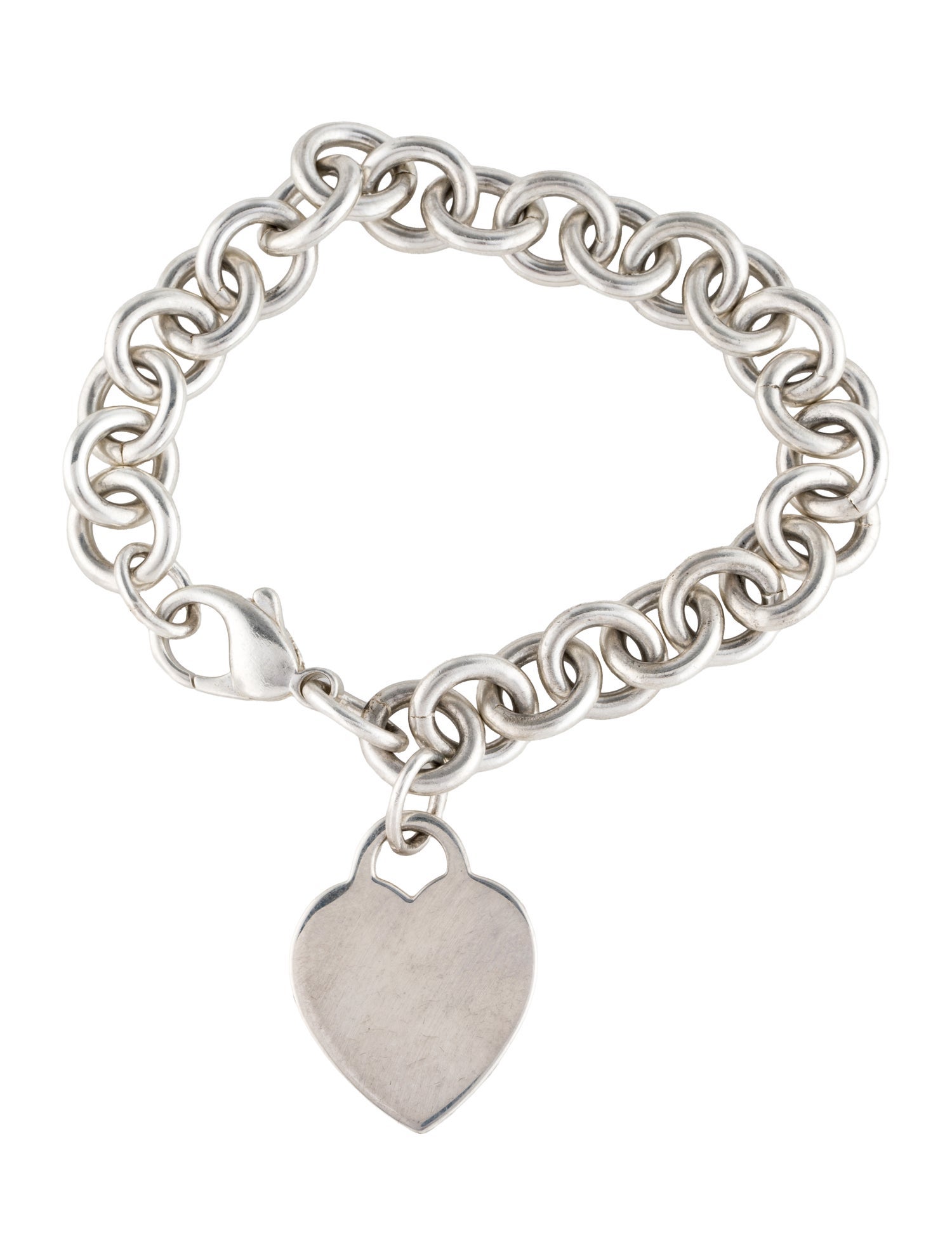 Tiffany & Co. Heart Tag Charm Bracelet