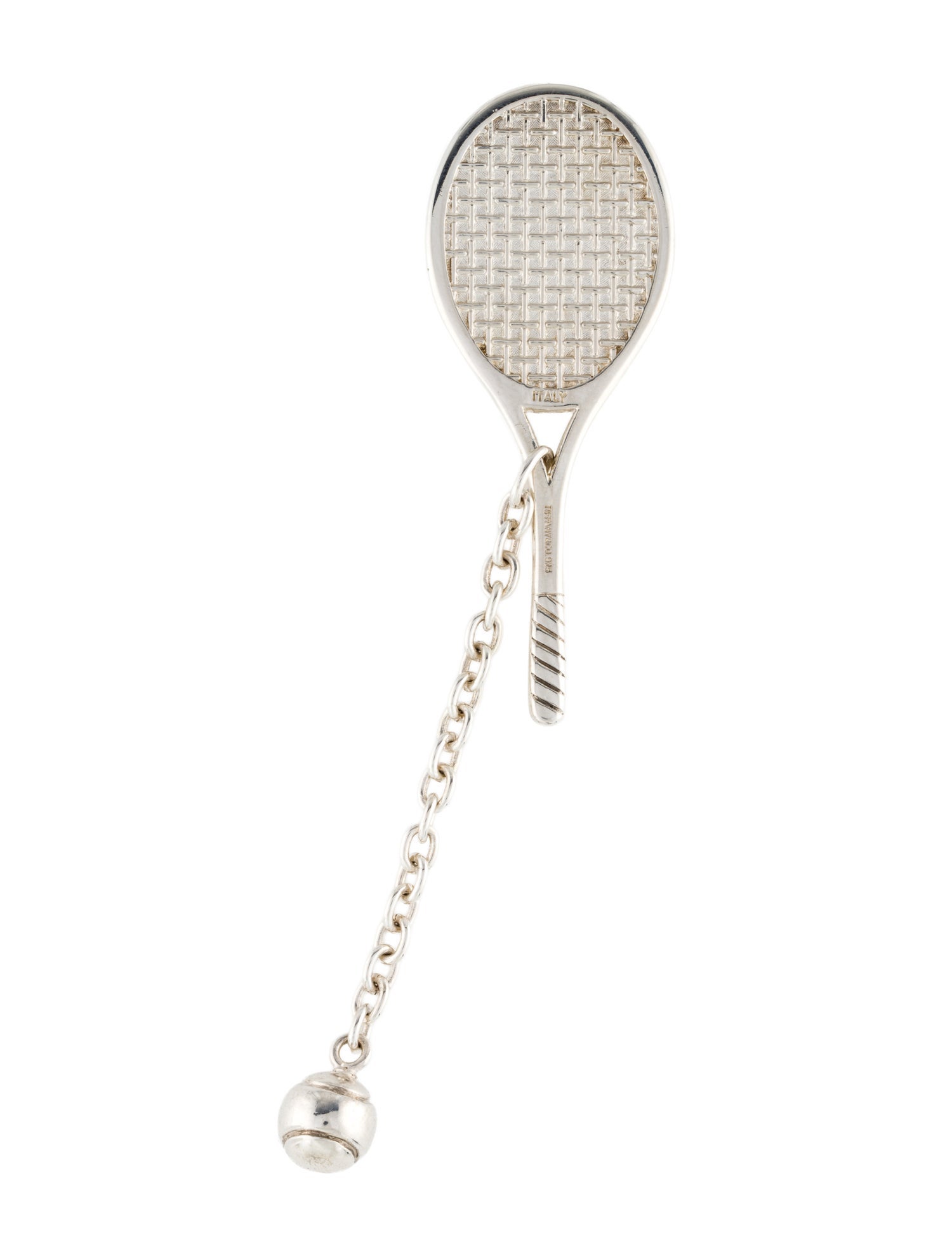 Tiffany & Co. Tennis Racket & Ball Charm