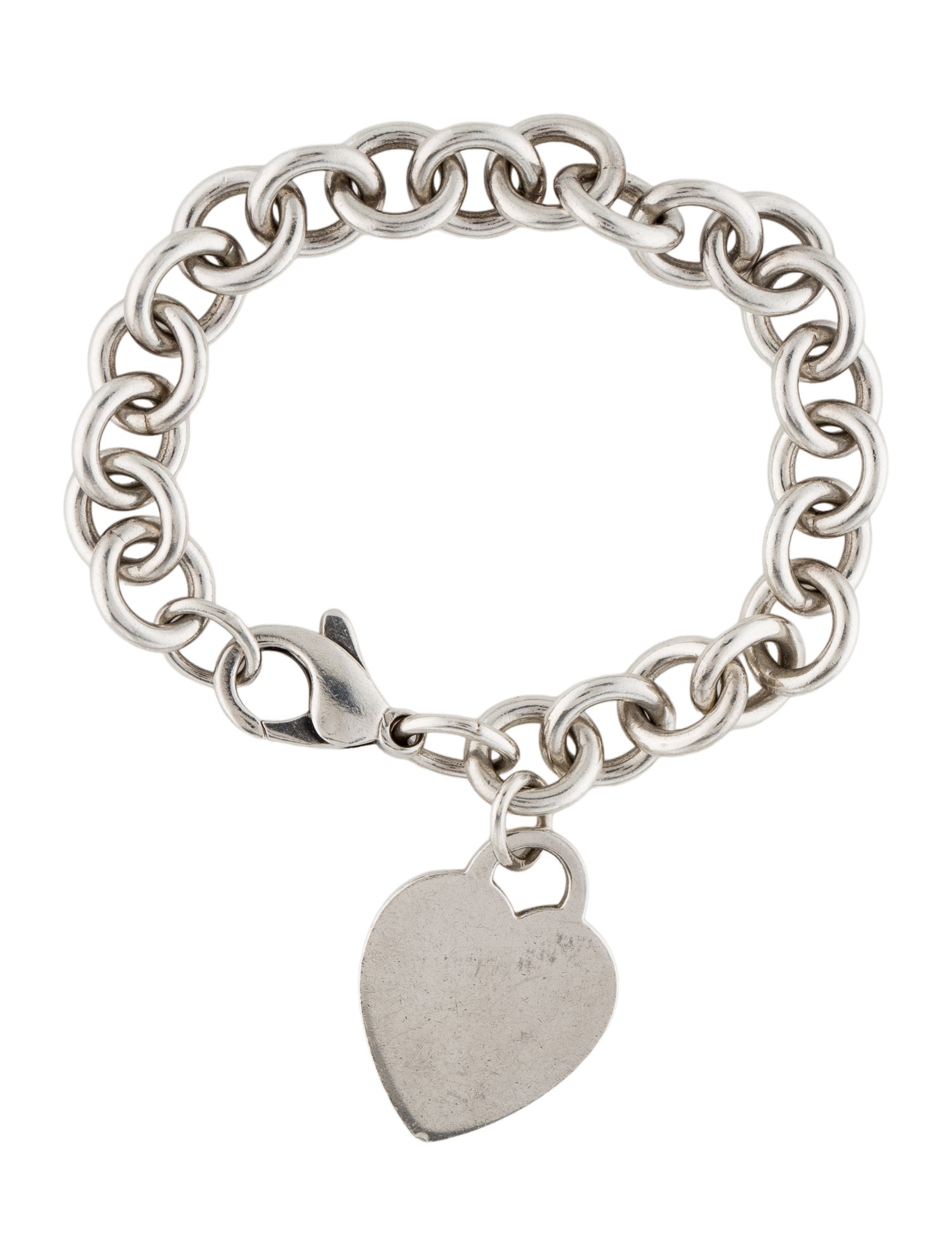 Tiffany & Co. Heart Tag Charm Bracelet