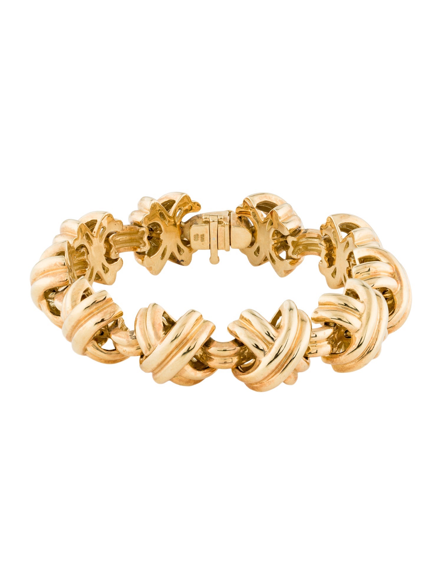 Tiffany & Co. 18K X Link Bracelet