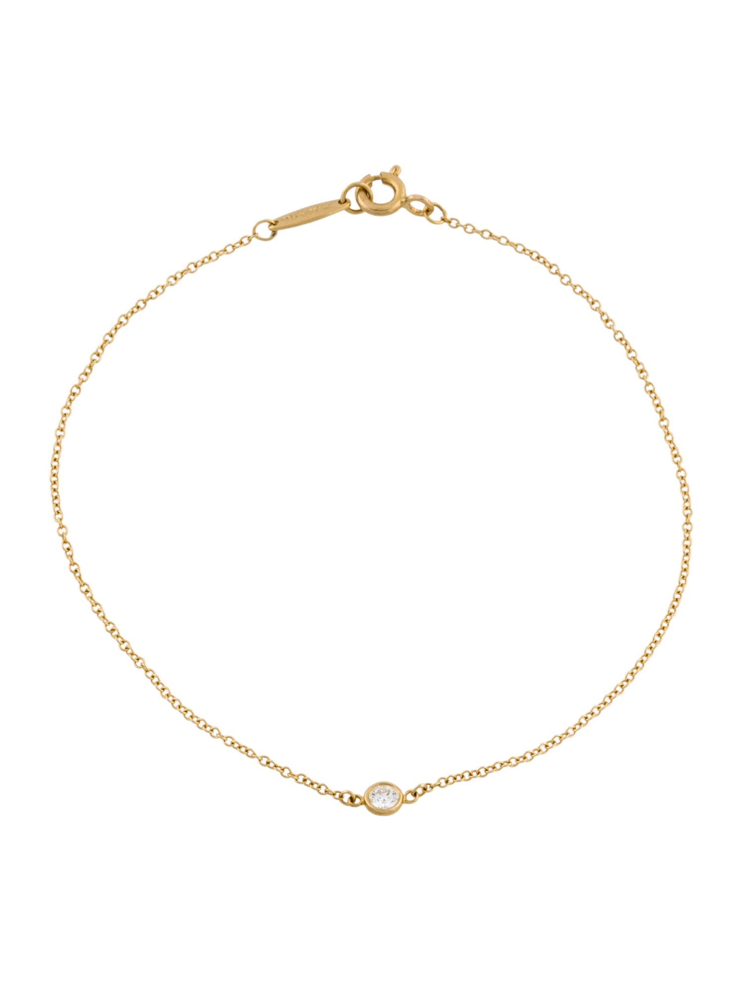 Tiffany & Co. 18K Diamond By The Yard Bracelet