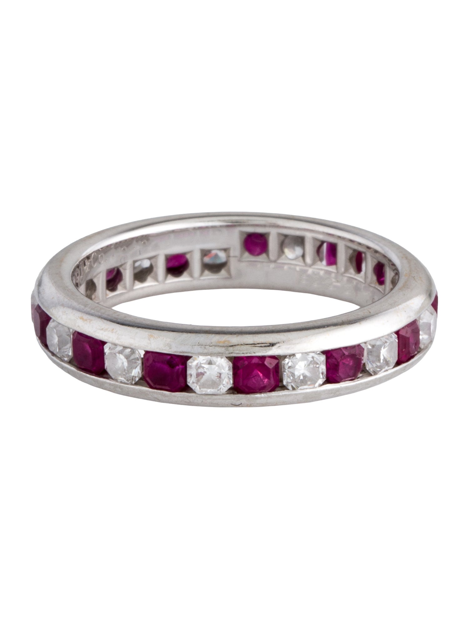 Tiffany & Co. Ruby & Diamond Lucida Eternity Band
