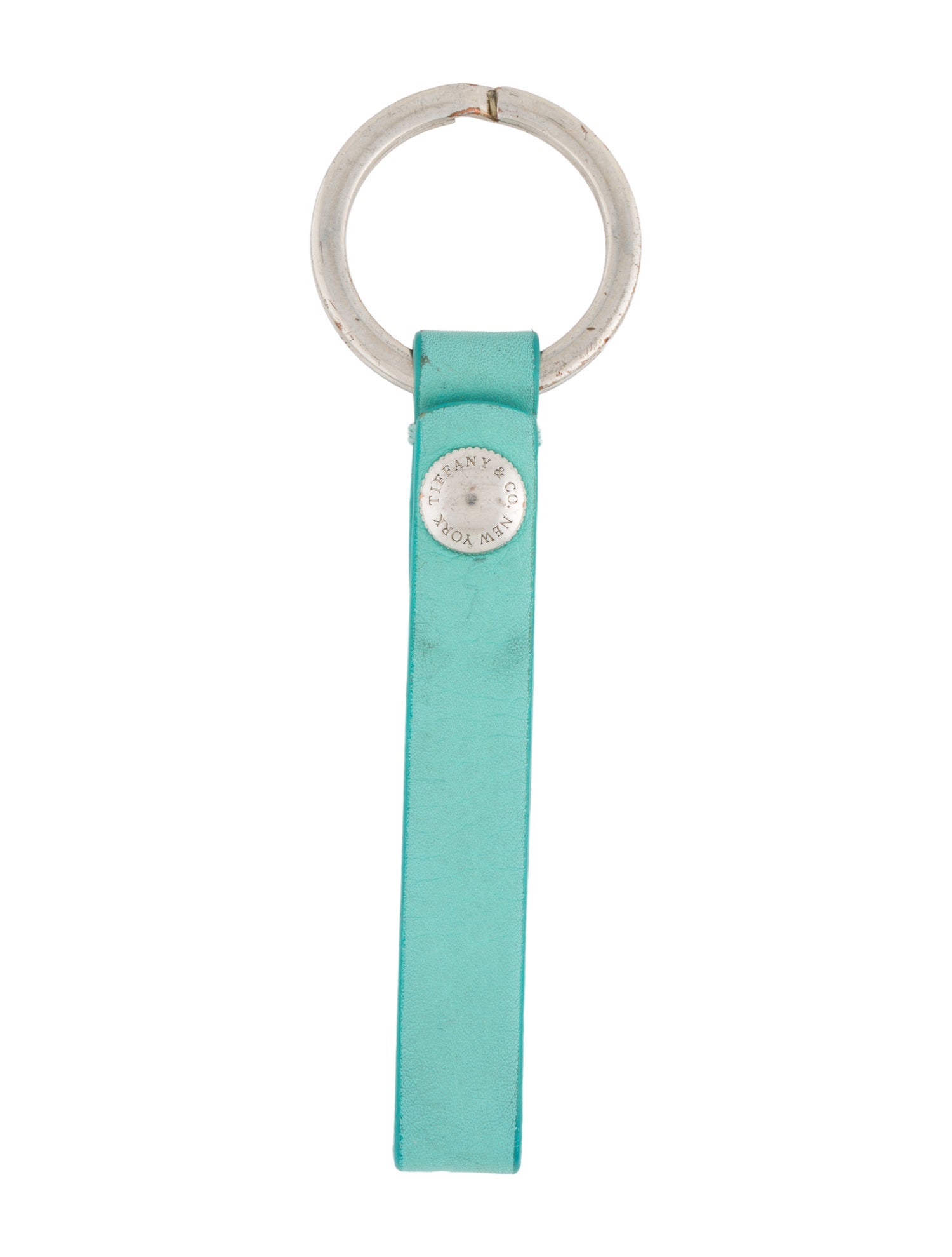 Tiffany & Co. Leather Keychain