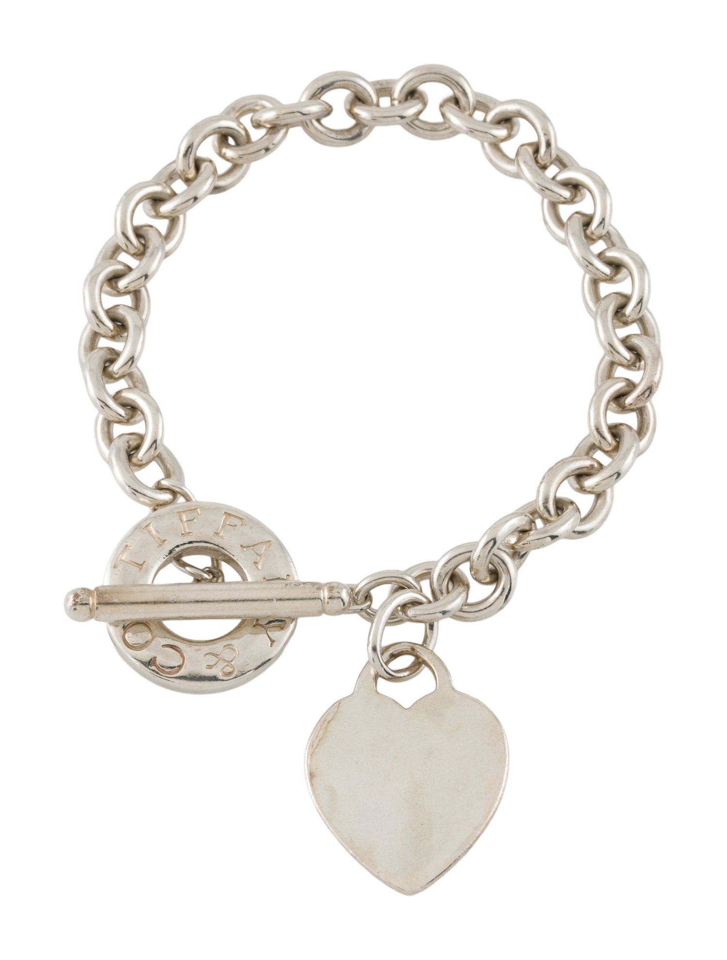 Tiffany & Co. Heart Tag Toggle Bracelet