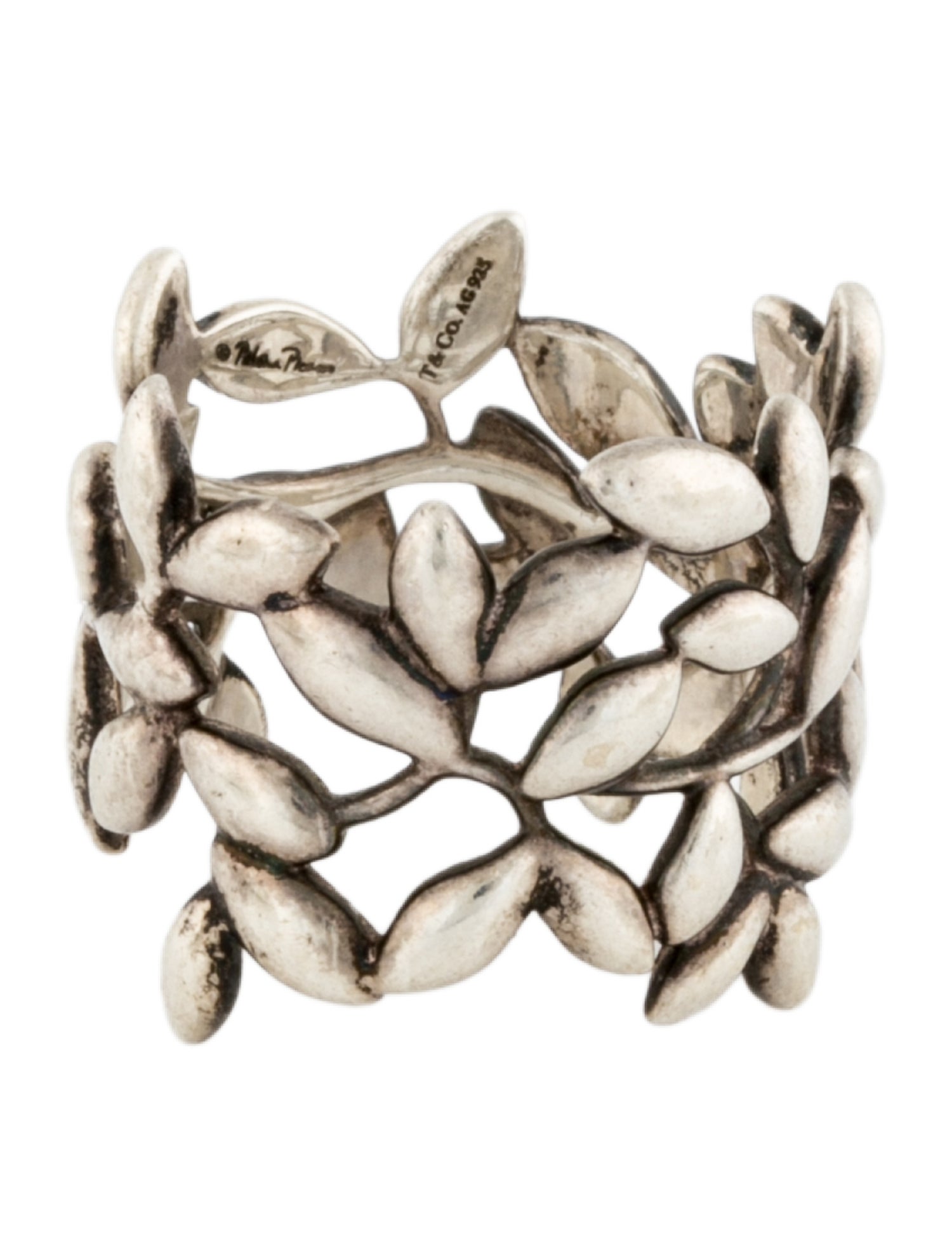 Tiffany & Co. Olive Leaf Band Ring