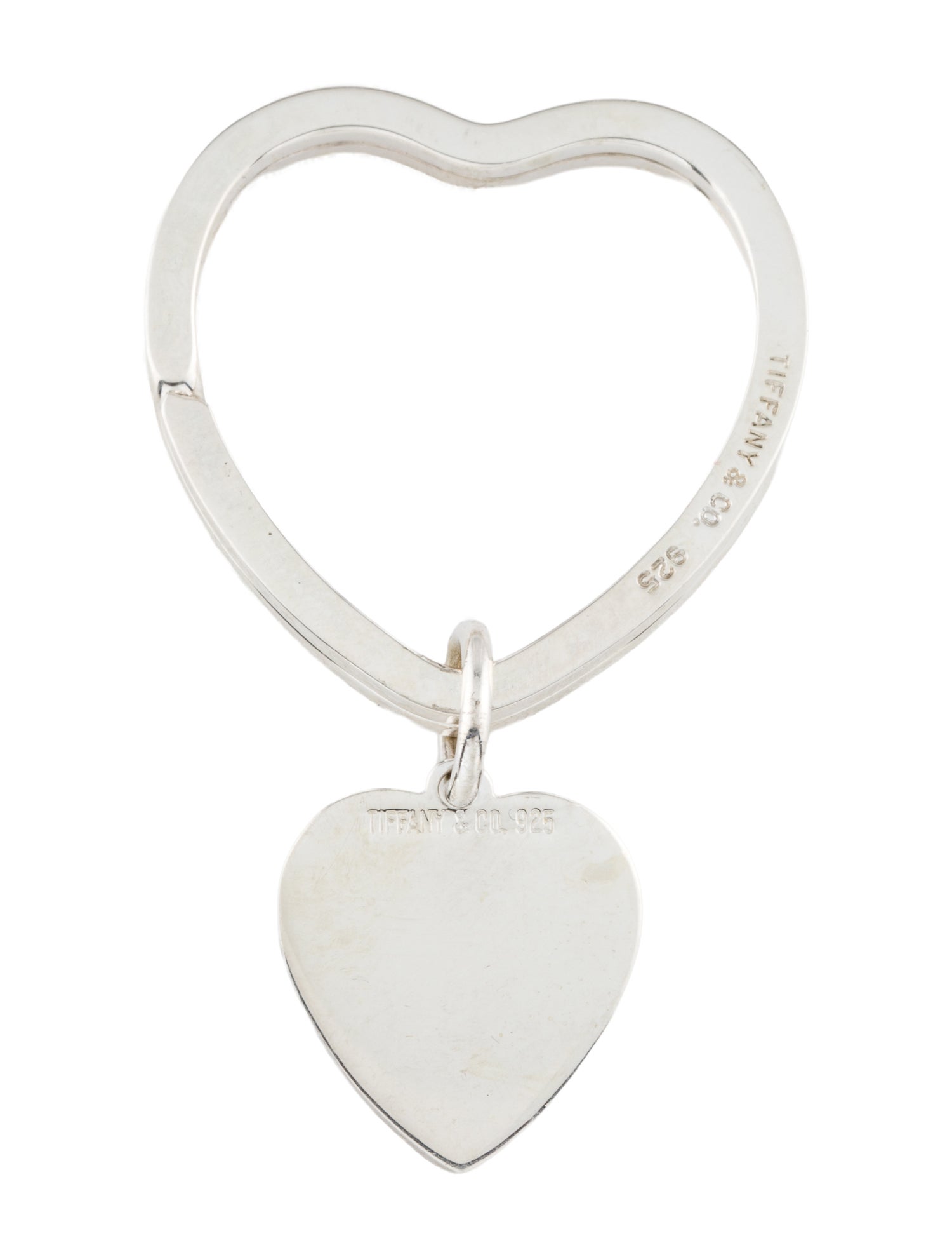Tiffany & Co. Heart Tag Heart Key Ring