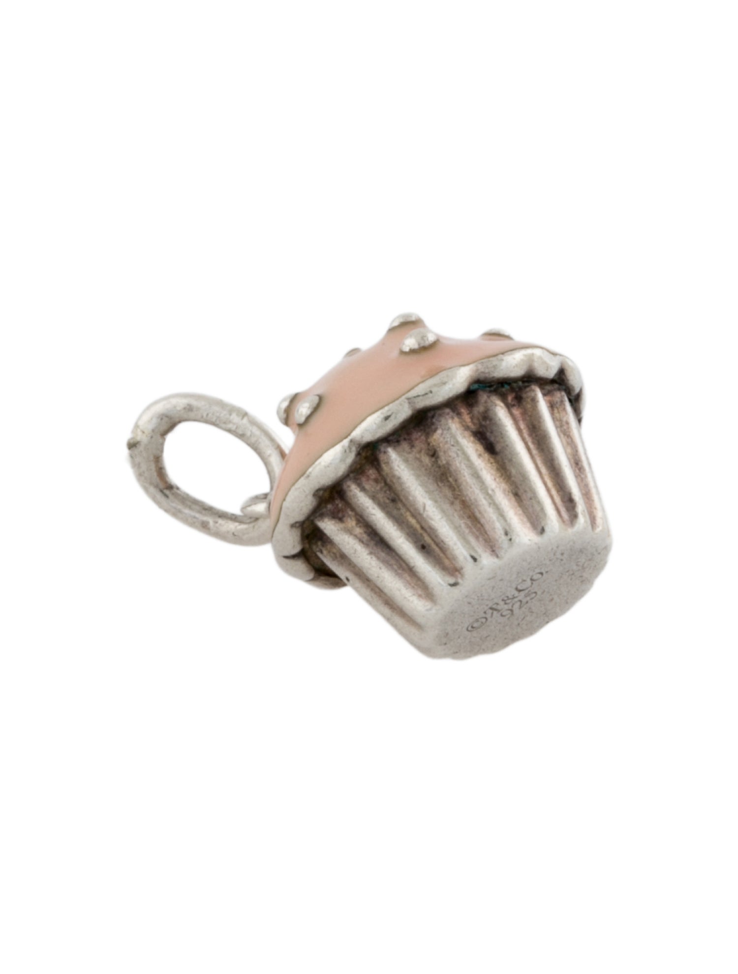 Tiffany & Co. Enamel Cupcake Charm