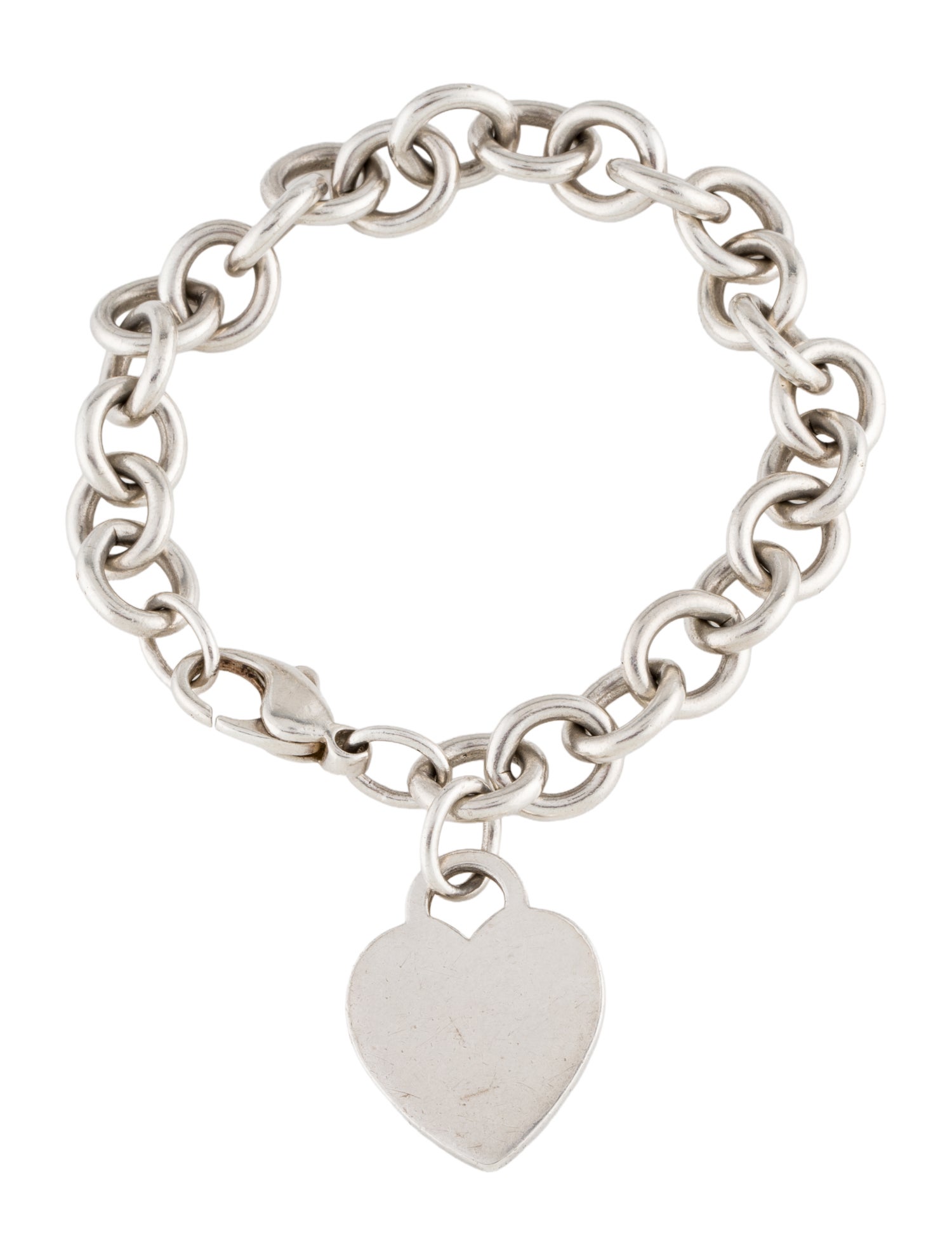 Tiffany & Co. Heart Tag Link Bracelet