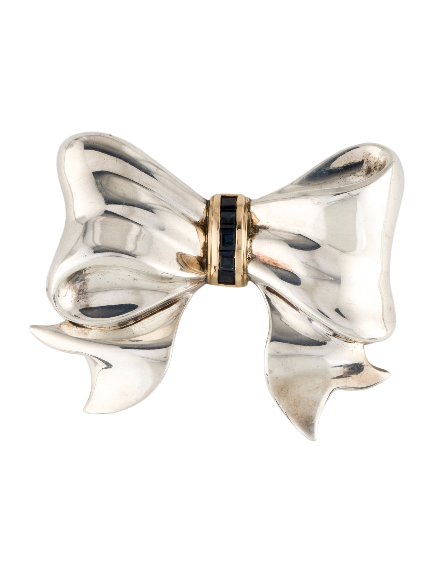 Tiffany & Co. Vintage Sapphire Bow Brooch