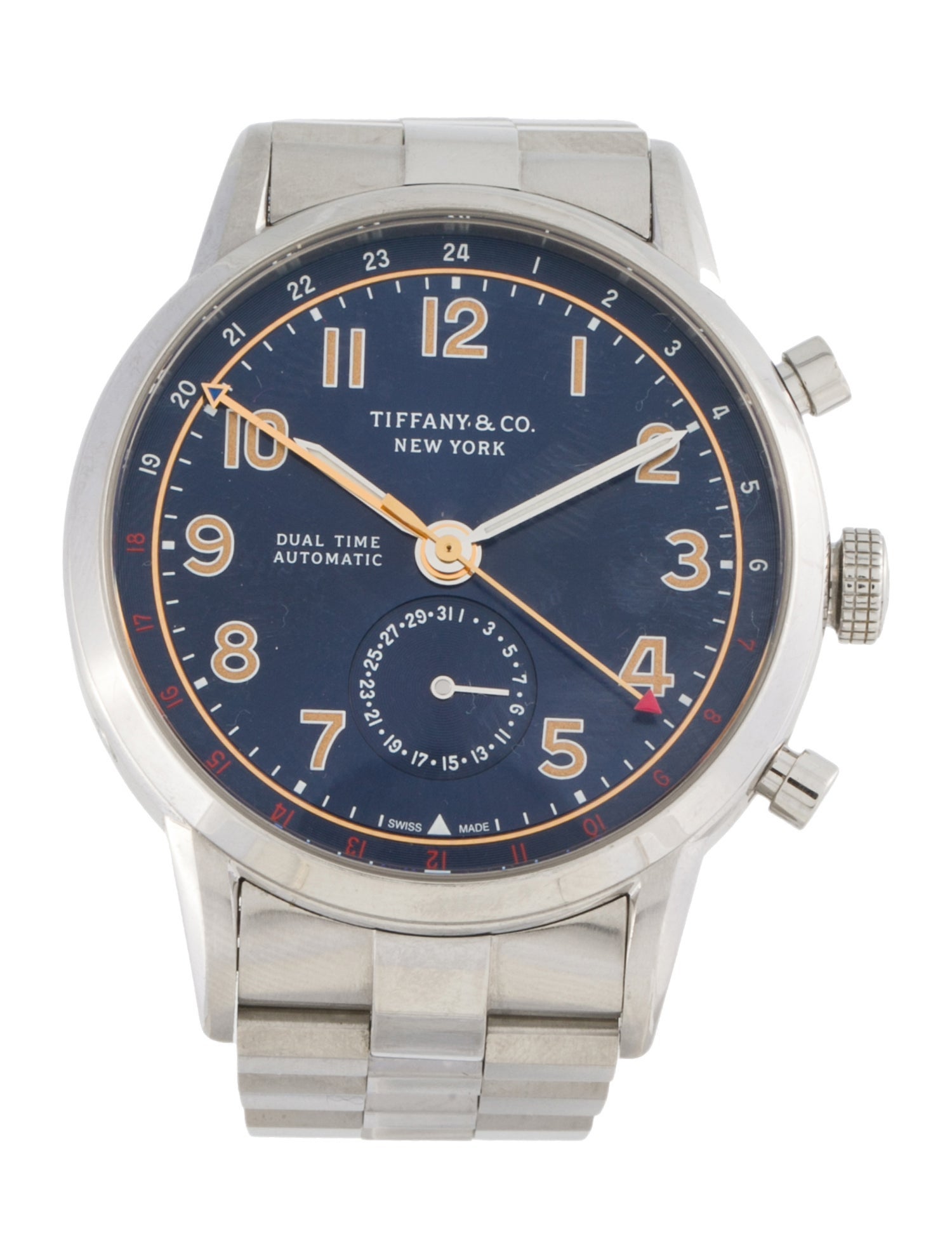 Tiffany & Co. CT60 Dual Time Watch