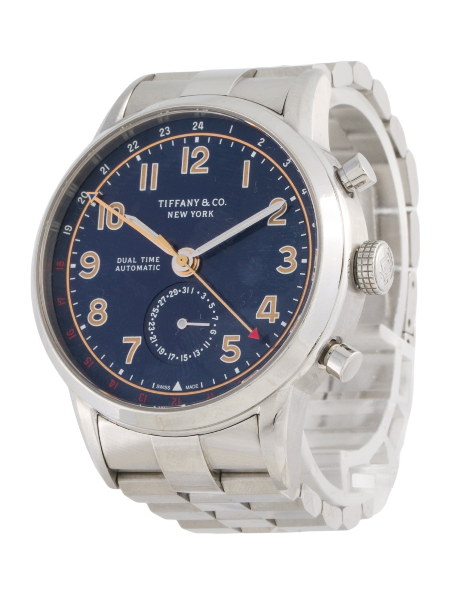 Tiffany & Co. CT60 Dual Time Watch