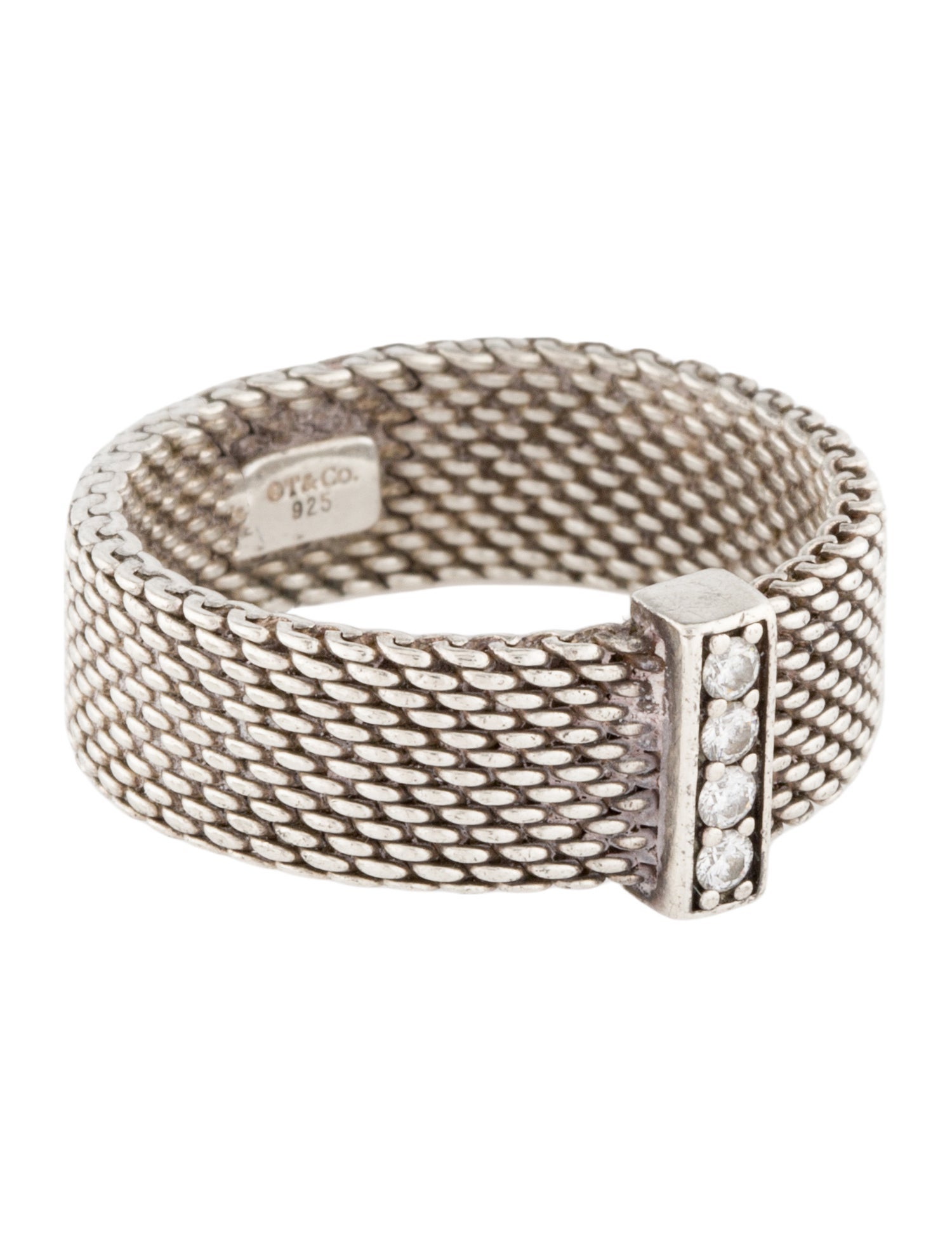 Tiffany & Co. Diamond Somerset Mesh Band
