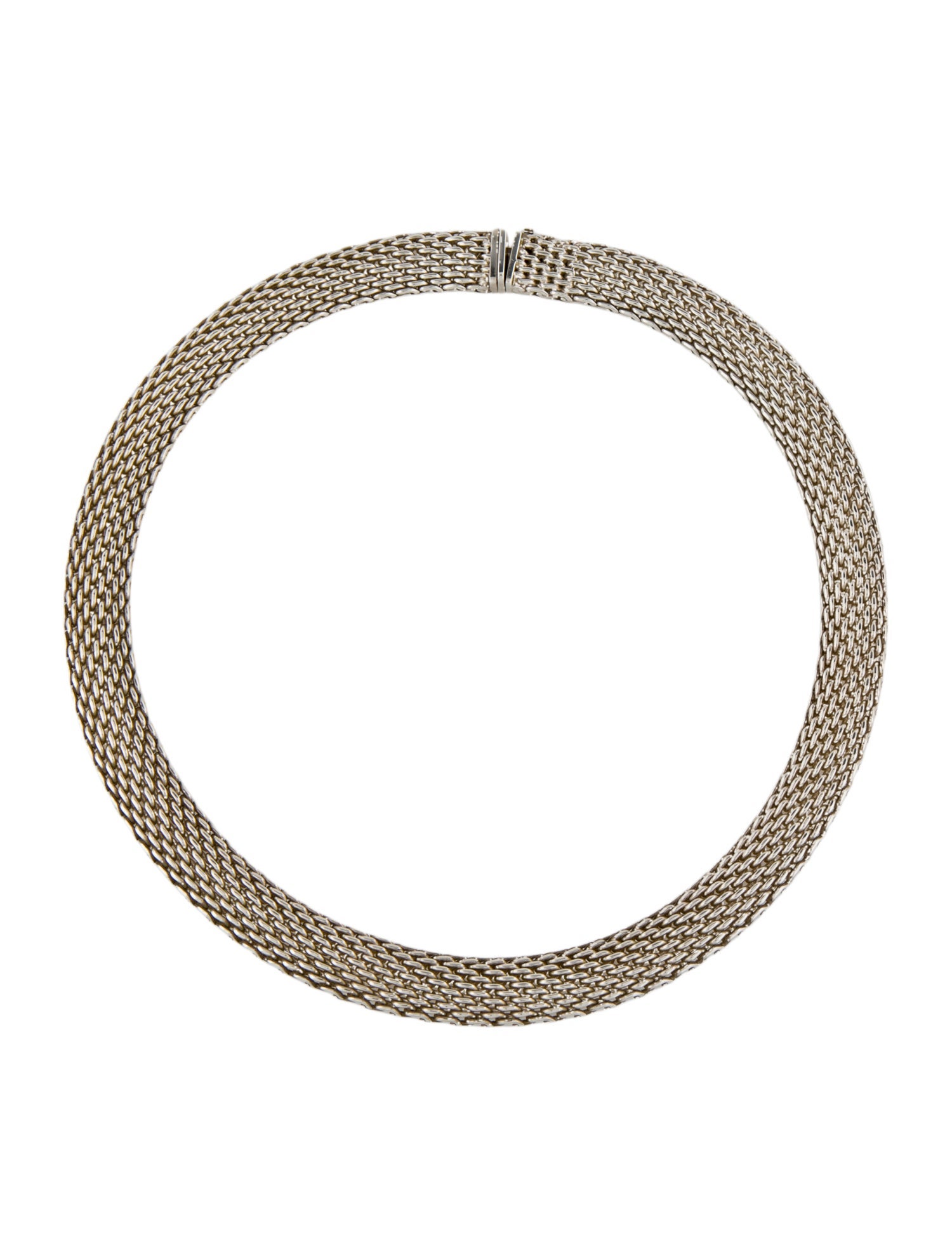 Tiffany & Co. Somerset Mesh Collar Necklace