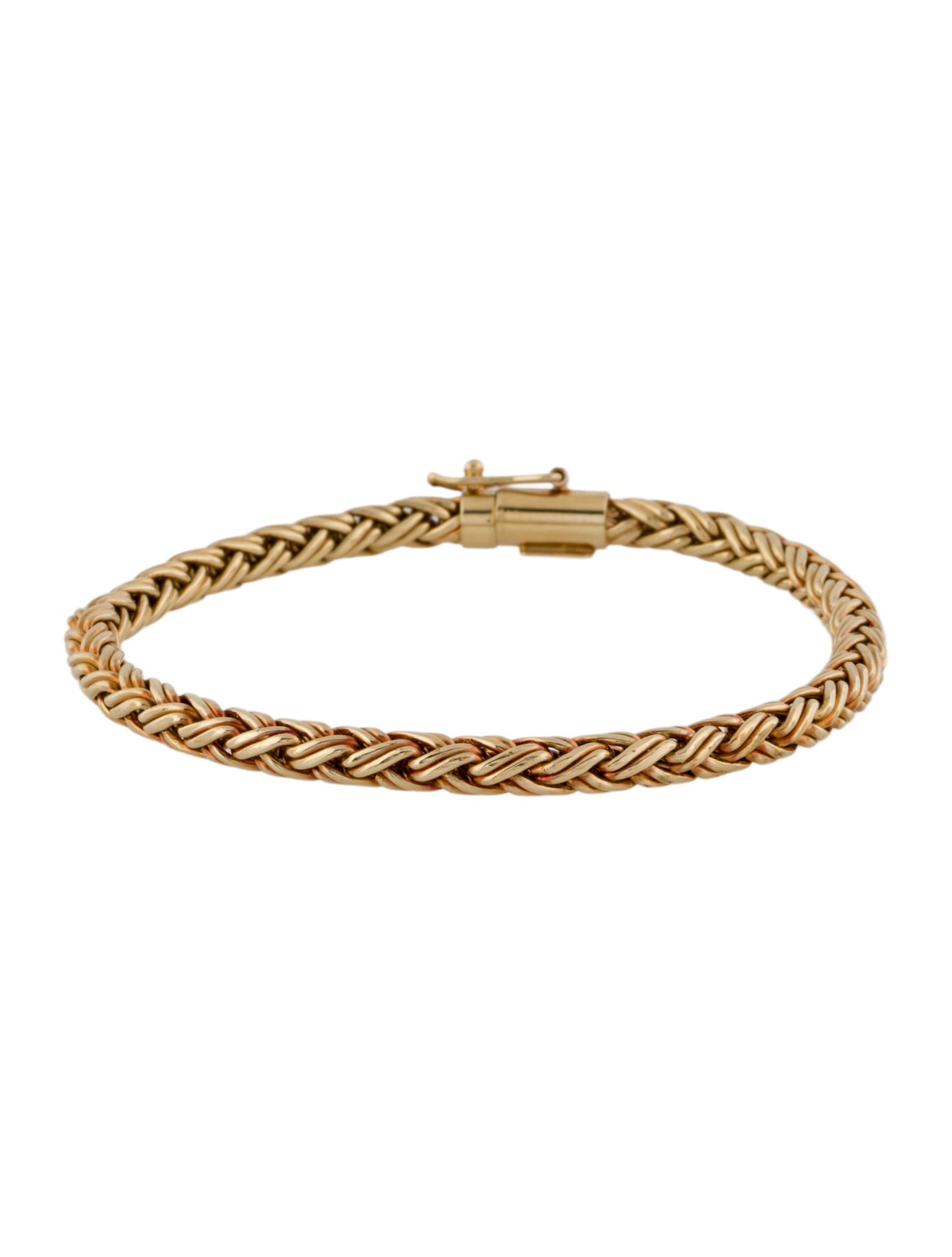 Tiffany & Co. 18K Woven Chain Bracelet