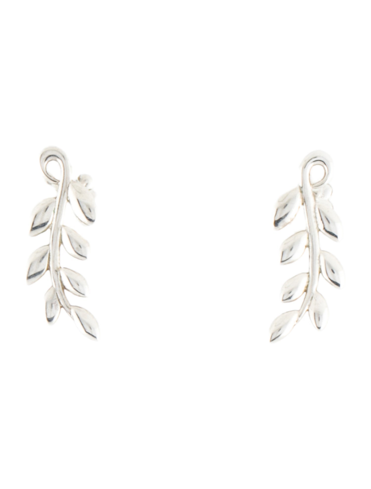 Tiffany & Co. Olive Leaf Climber Earrings