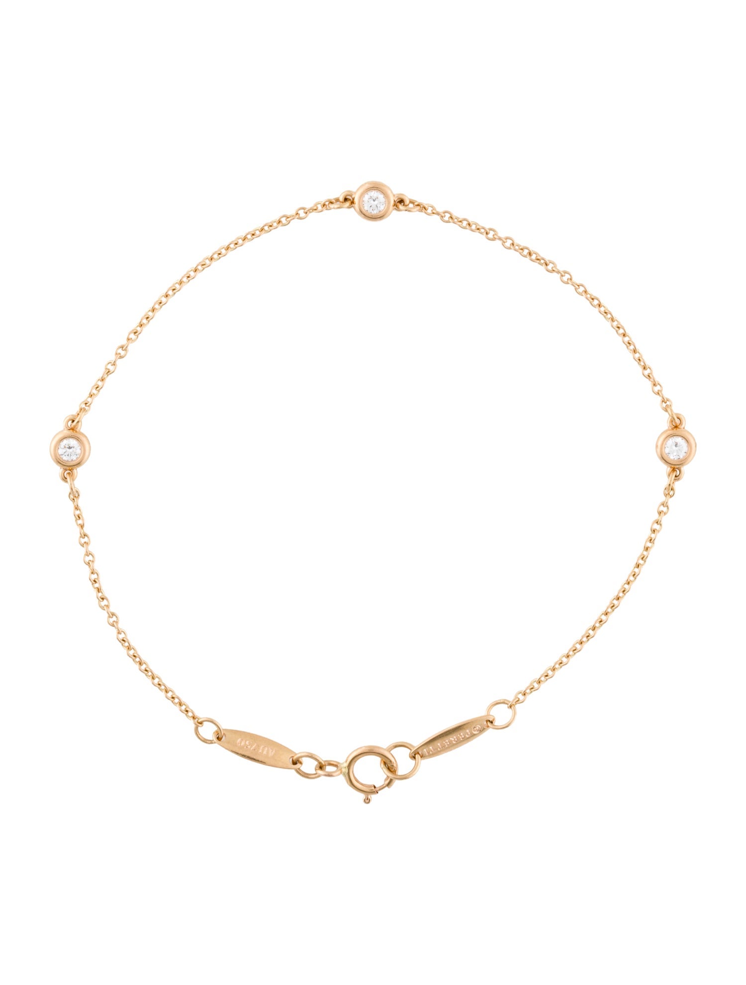 Tiffany & Co. 18K Diamonds by the Yard Bracelet